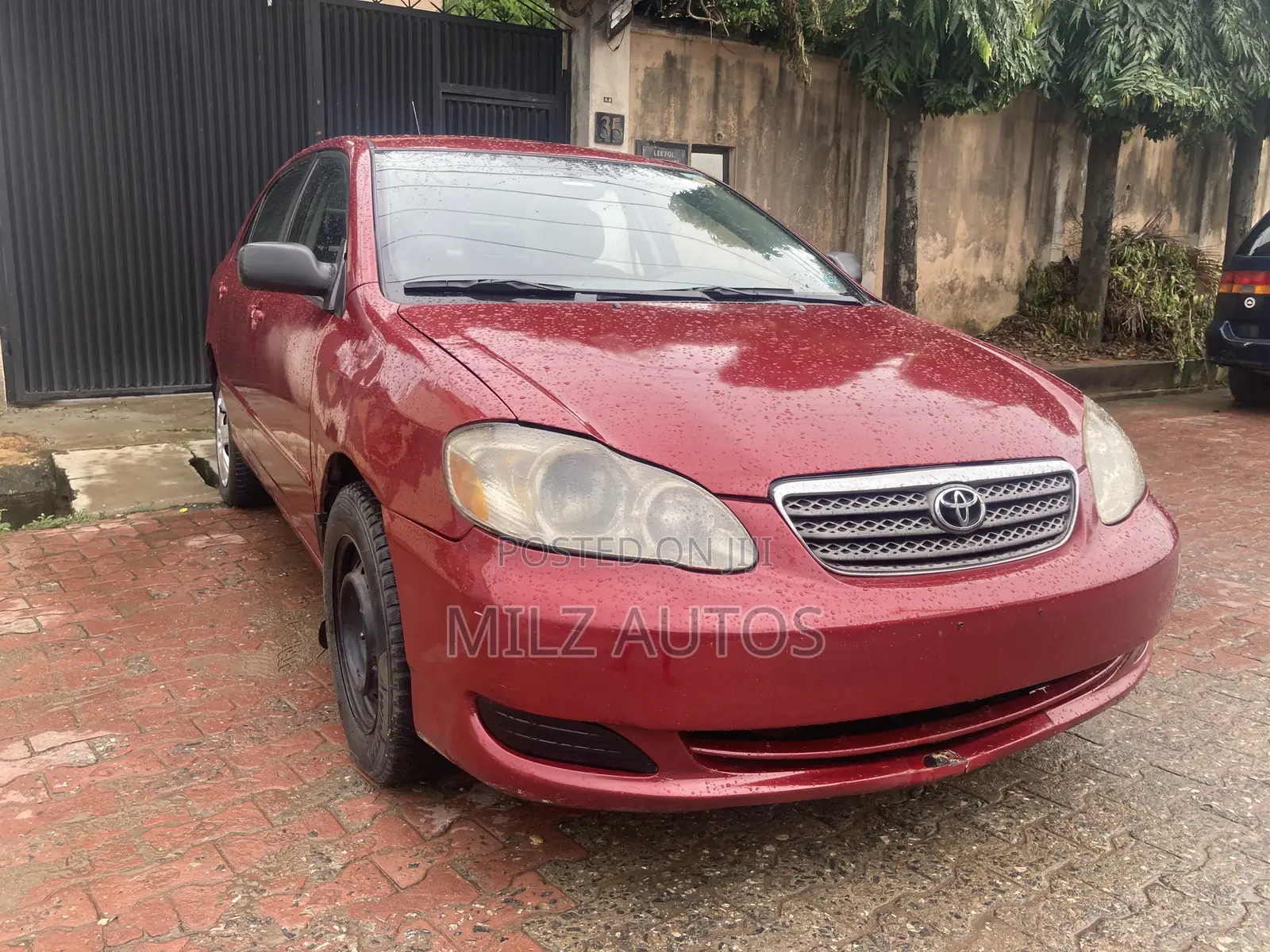 Toyota Corolla LE 2005 Red