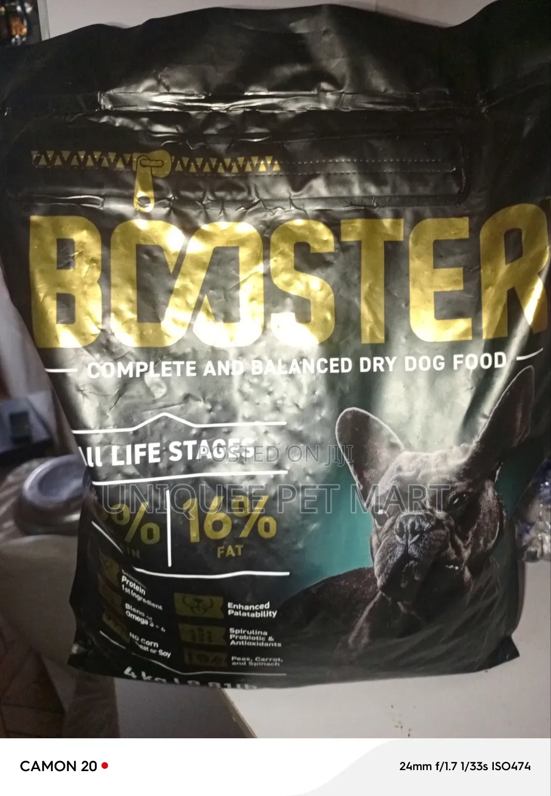Booster 4kg Dog Food