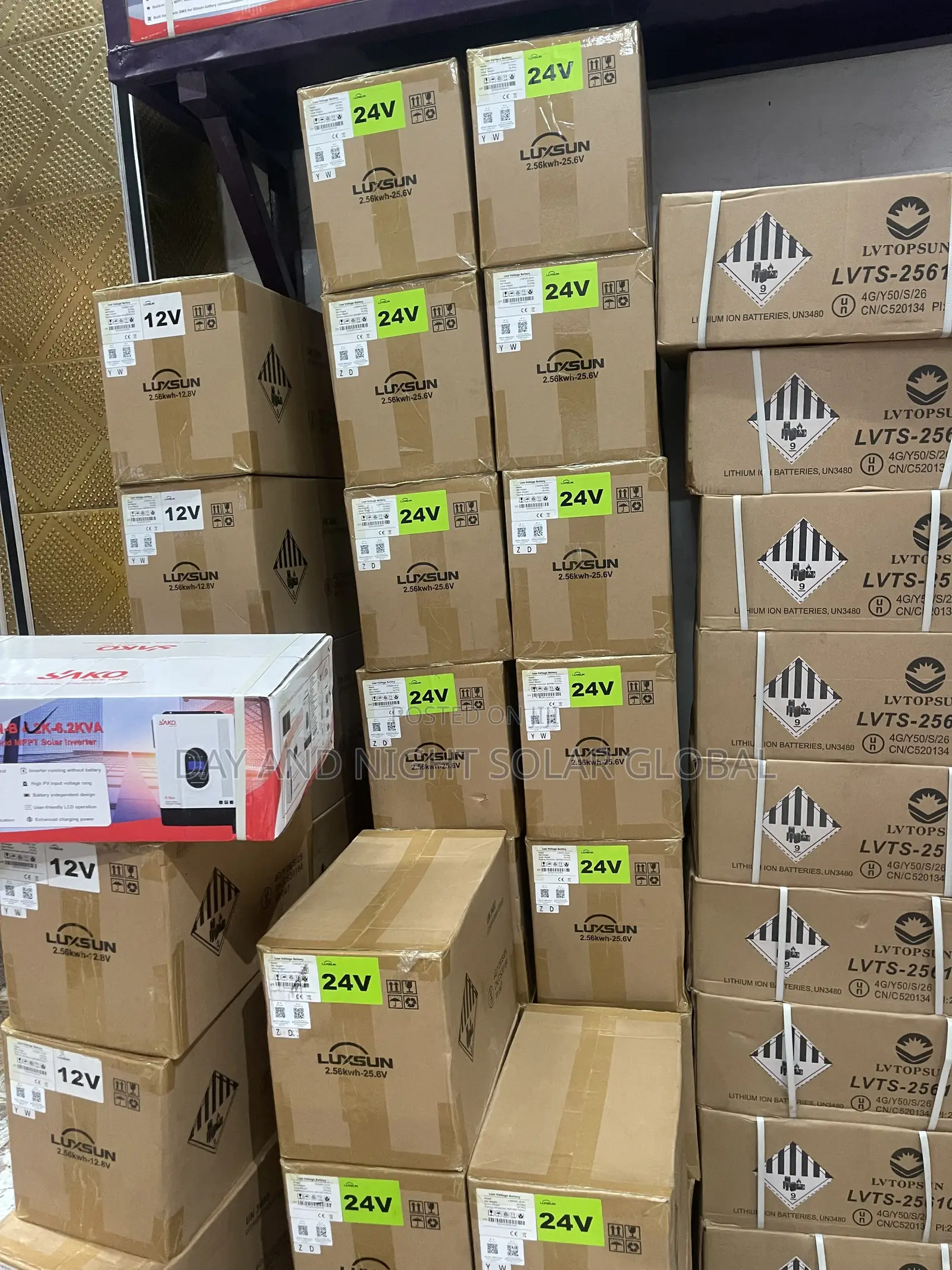 2.5kwh 24v Luxsun Ion Lithium Battery