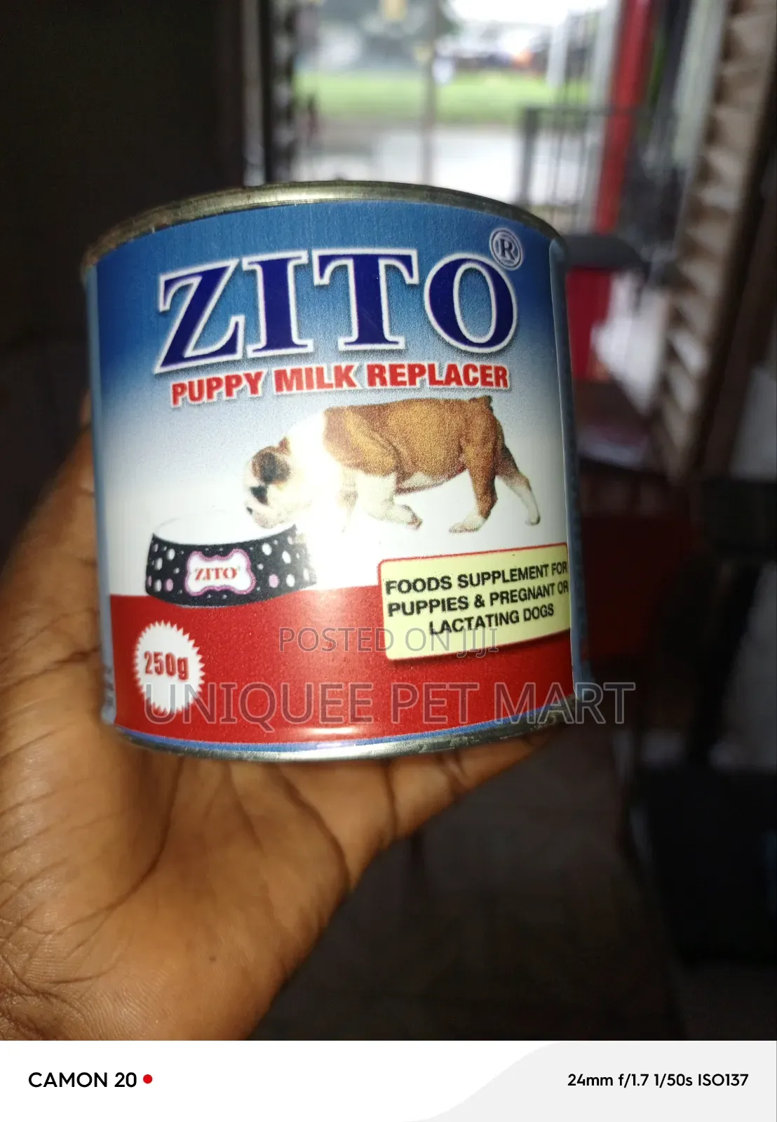 Zito Tin Milk Dog Milk
