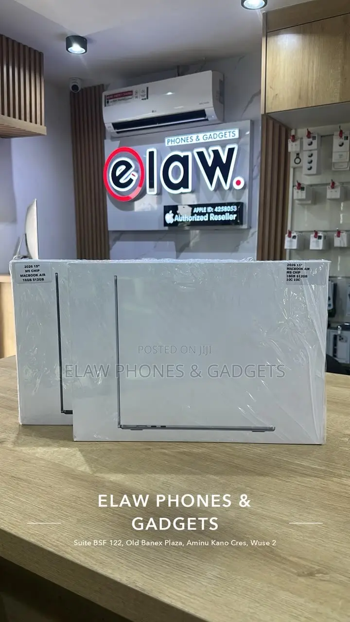 New Laptop Apple MacBook Air 2026 M5 16GB Apple M5 SSD 512GB