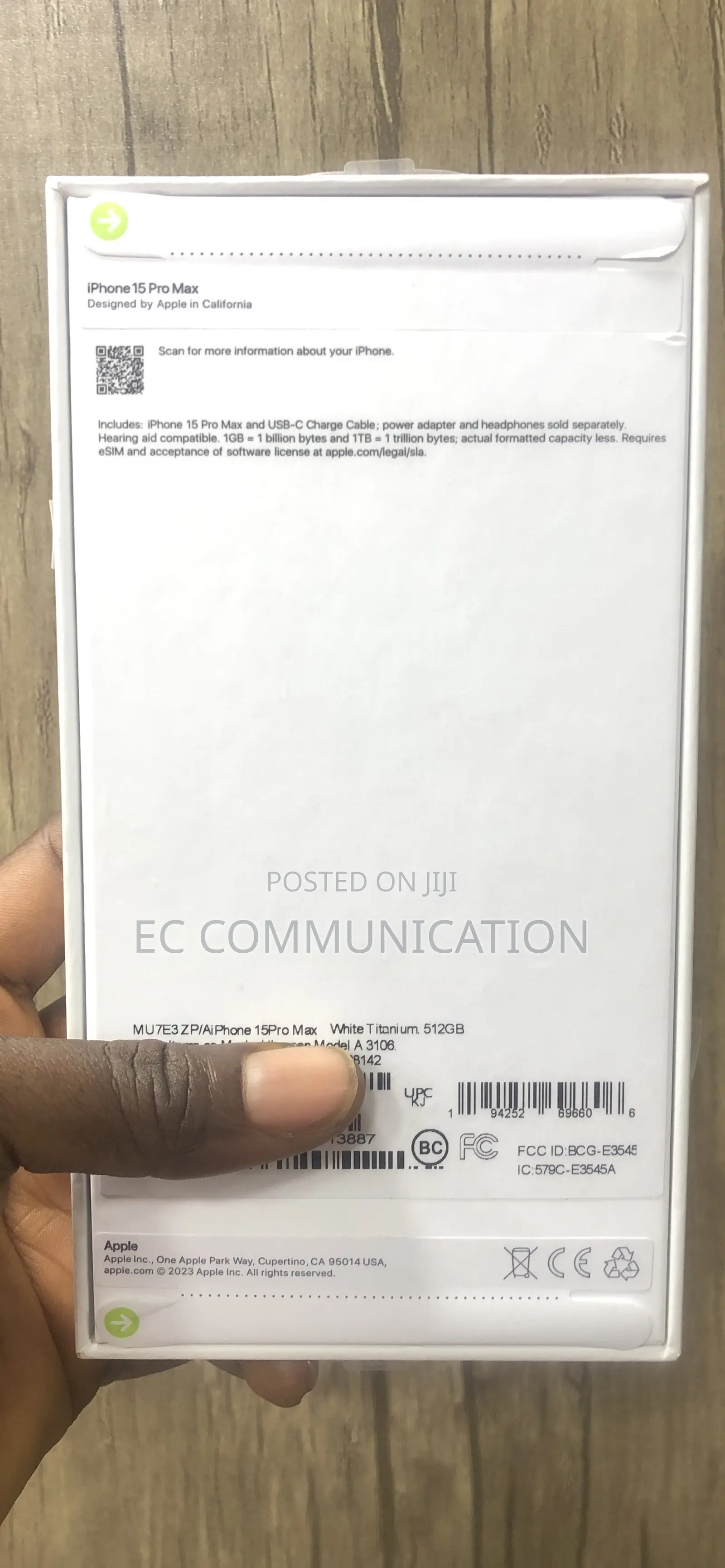 New Apple iPhone 15 Pro Max 512 GB White