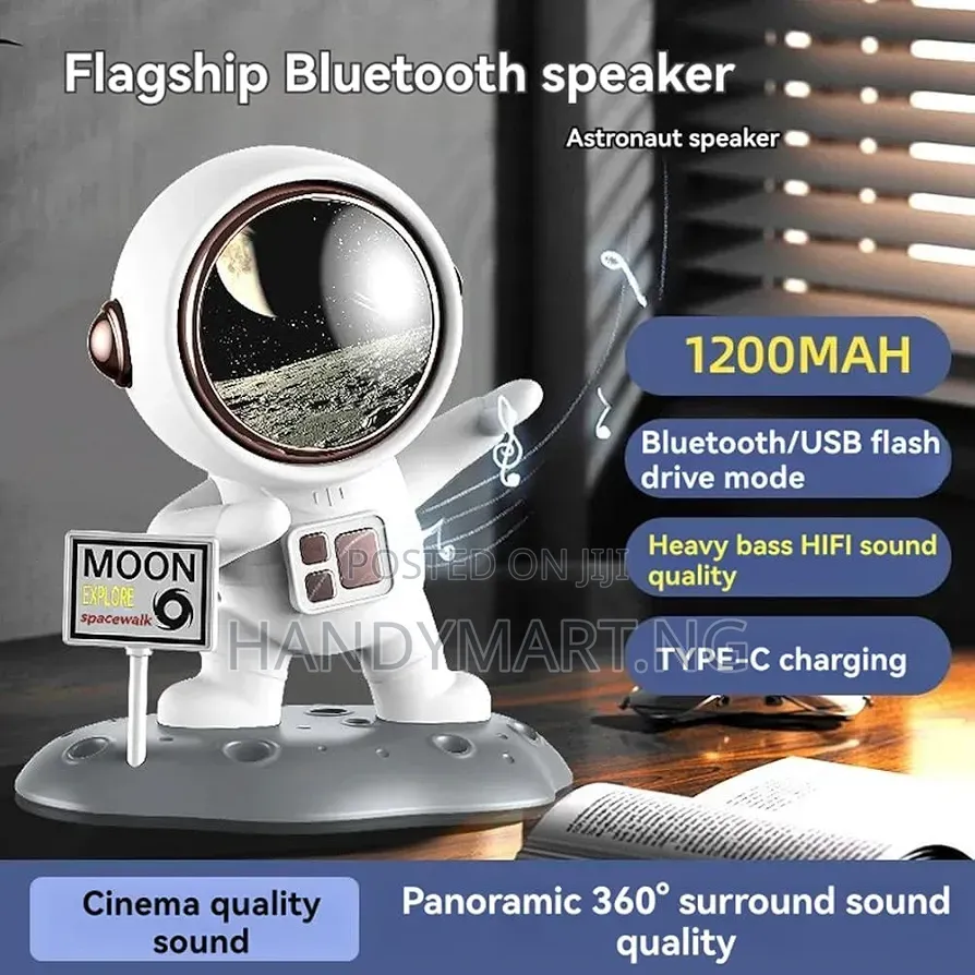 Astronaut Spaceman Bluetooth Speaker
