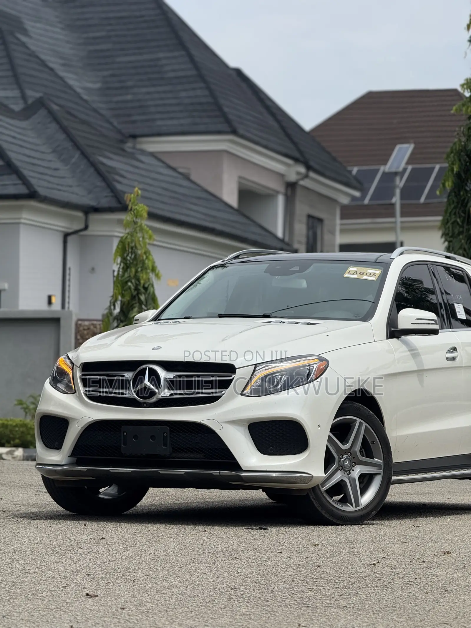 Mercedes-Benz GLE-Class 2016 White