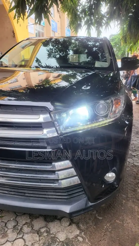 Toyota Highlander Limited Platinum 4x4 V6 (3.5L 6cyl 8A) 2017 Black