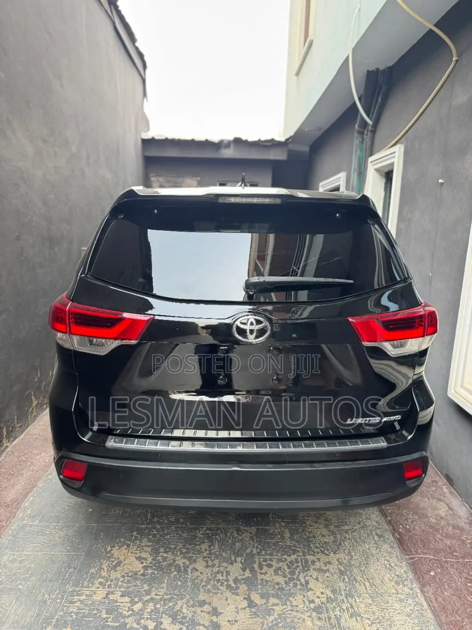 Toyota Highlander Limited Platinum 4x4 V6 (3.5L 6cyl 8A) 2017 Black