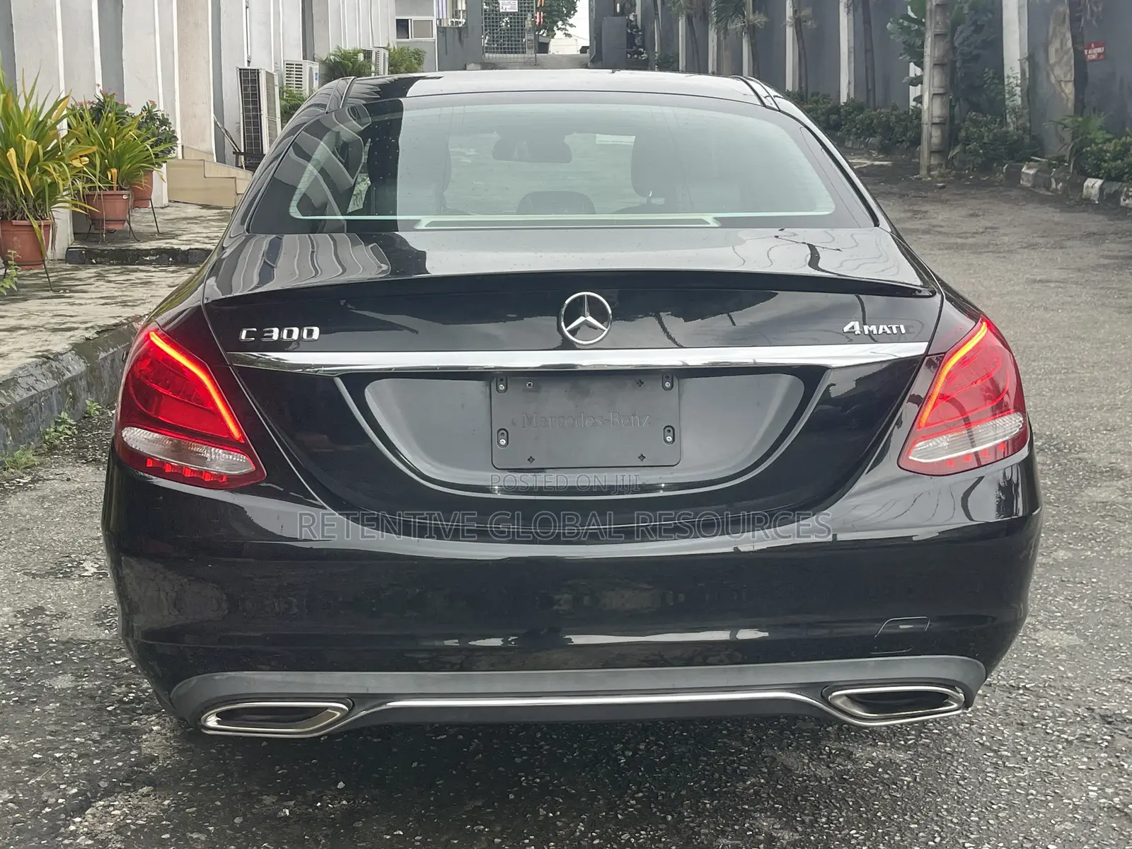 Mercedes-Benz C300 2016 Black