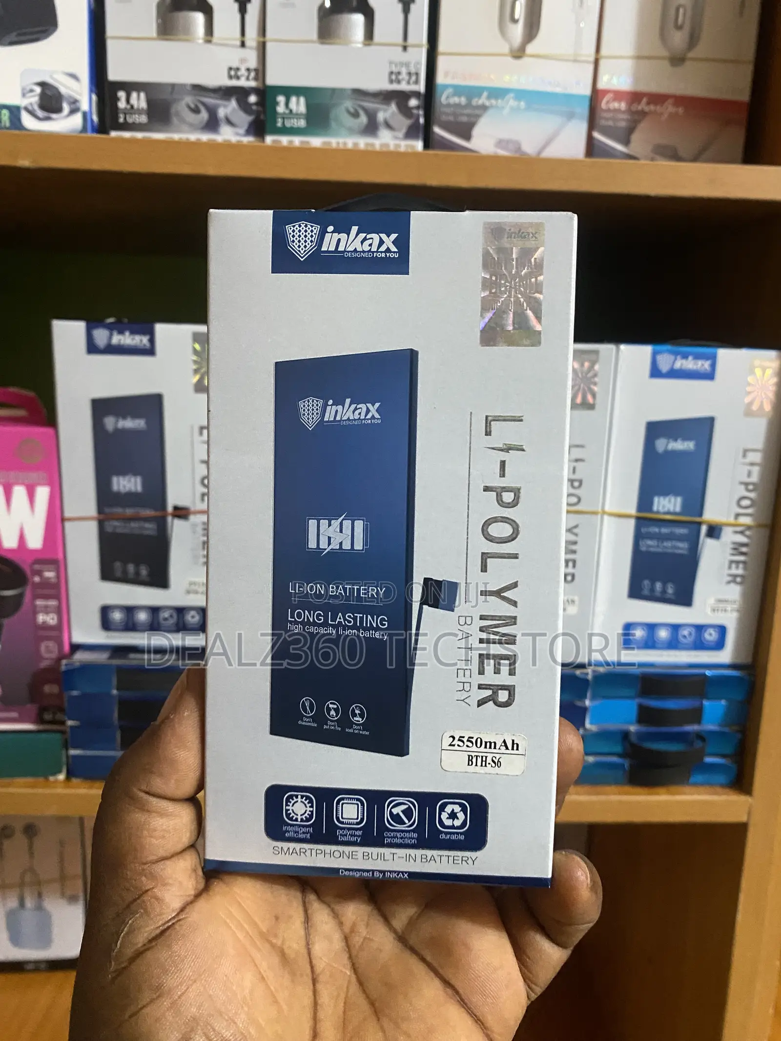 Li-Ion Replacement Battery for Smartphones – 3300mah BTH-P9