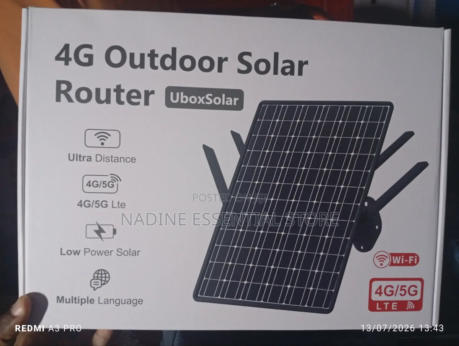 4g Outdoor Solar Router