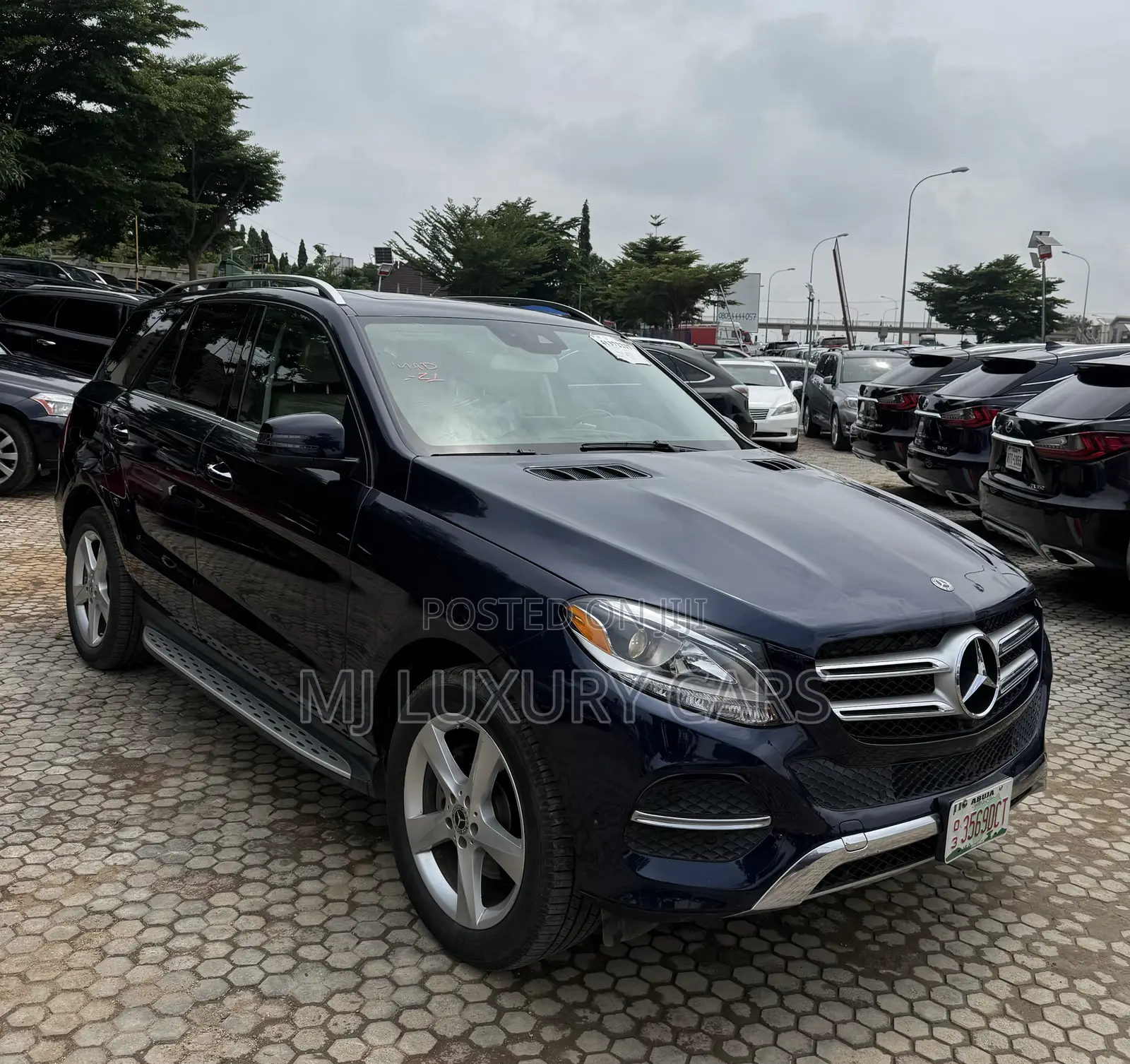 Mercedes-Benz GLE-Class GLE 350d 4MATIC 2018 Blue