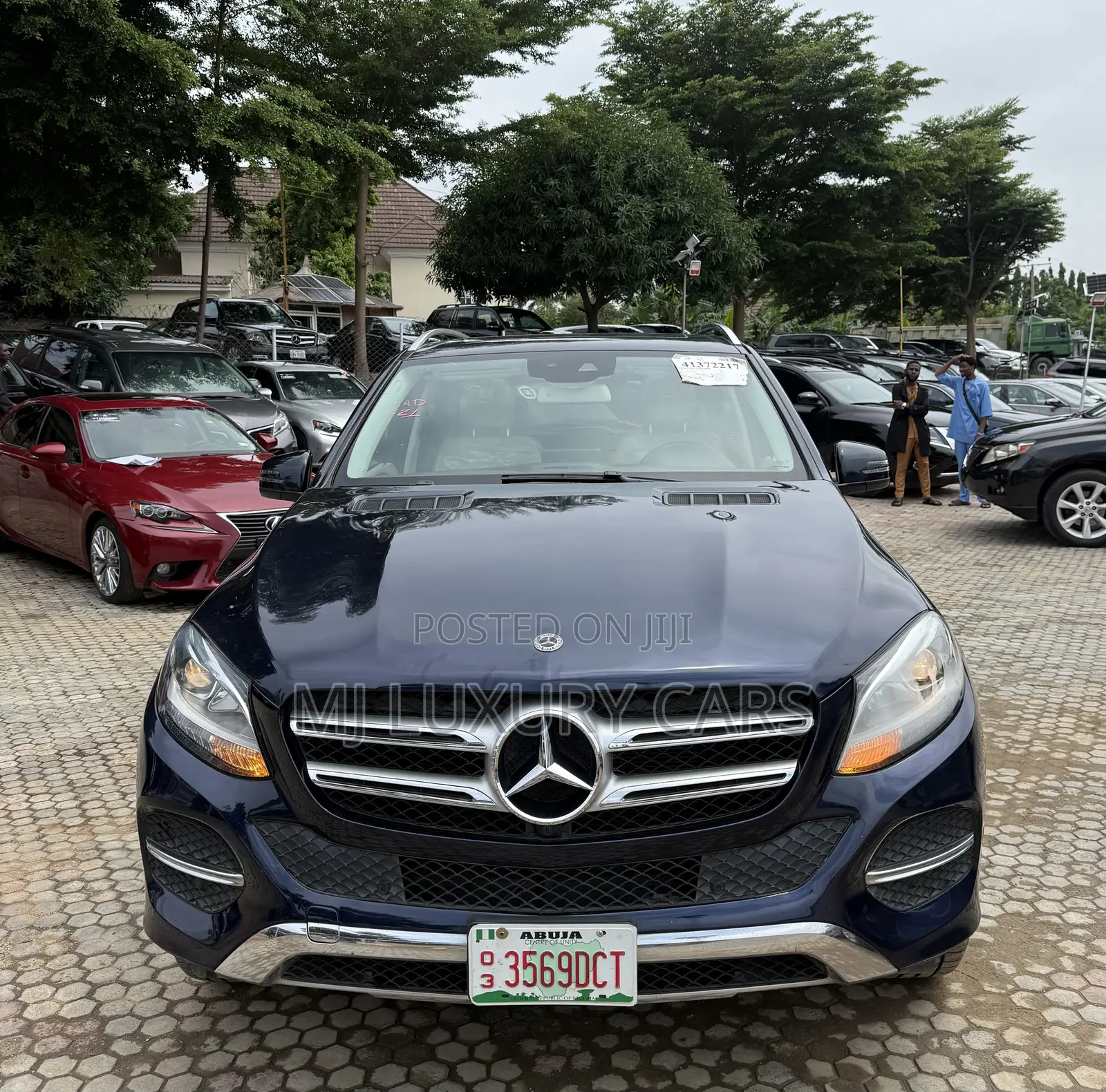 Mercedes-Benz GLE-Class GLE 350d 4MATIC 2018 Blue