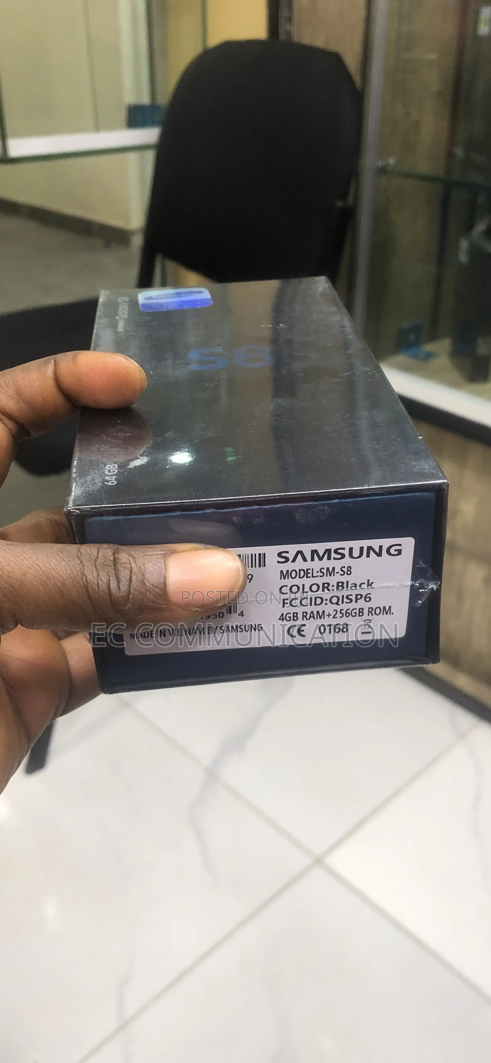 New Samsung Galaxy S8 64 GB Black