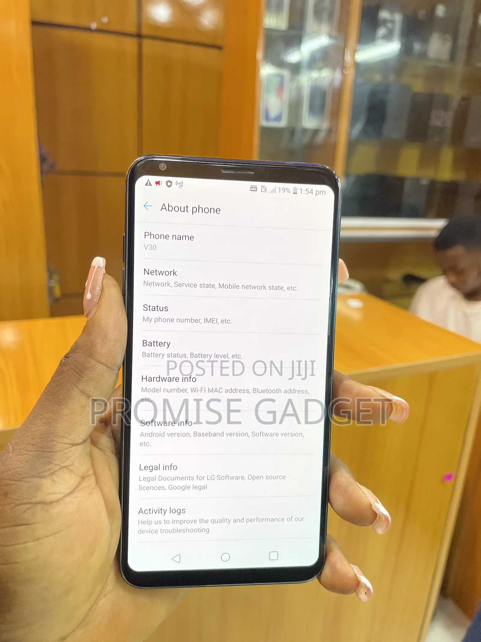 LG V30 64 GB Blue
