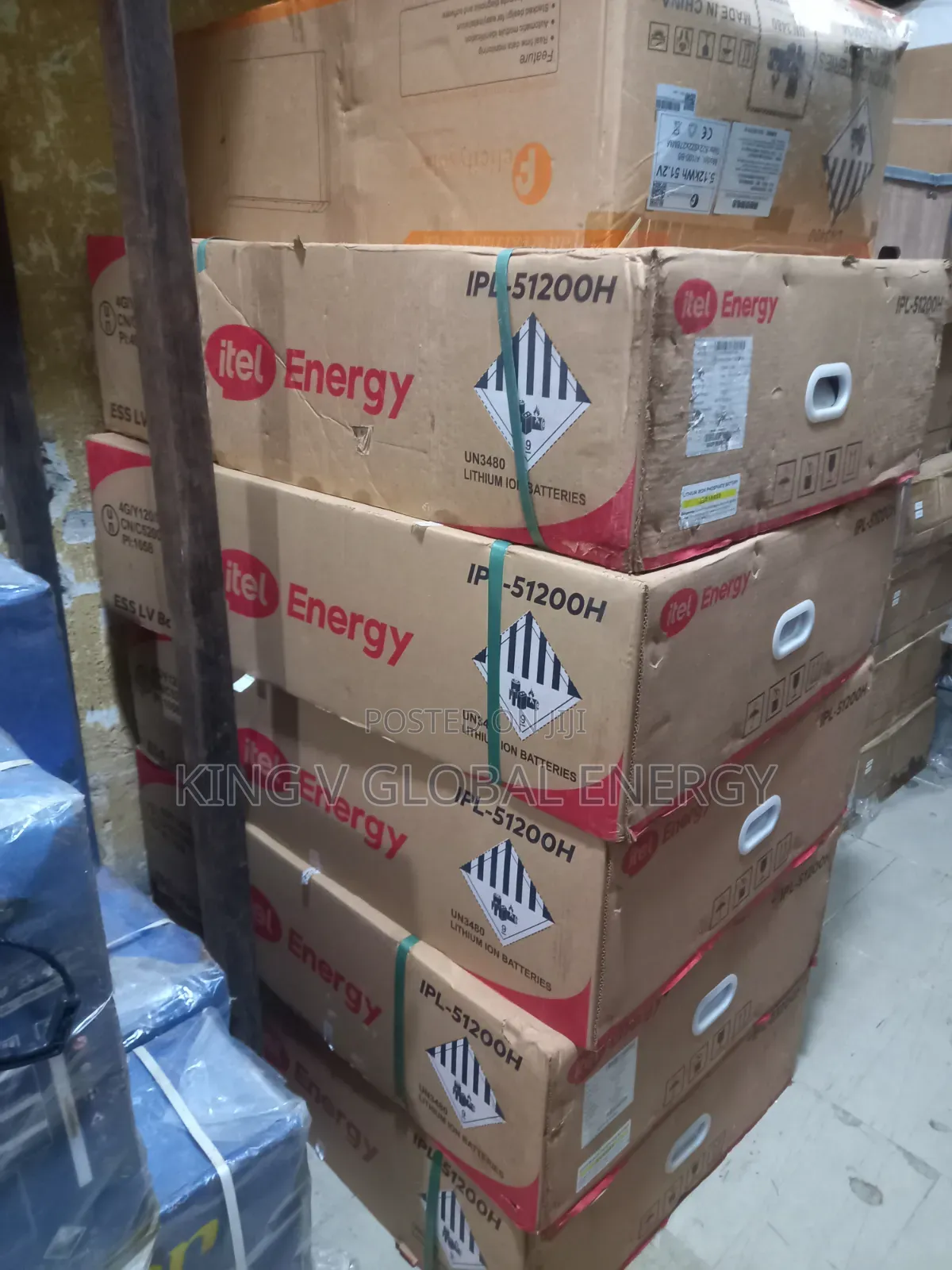Itel Energy 10kwh/51.2v Lithium Iron Batteries