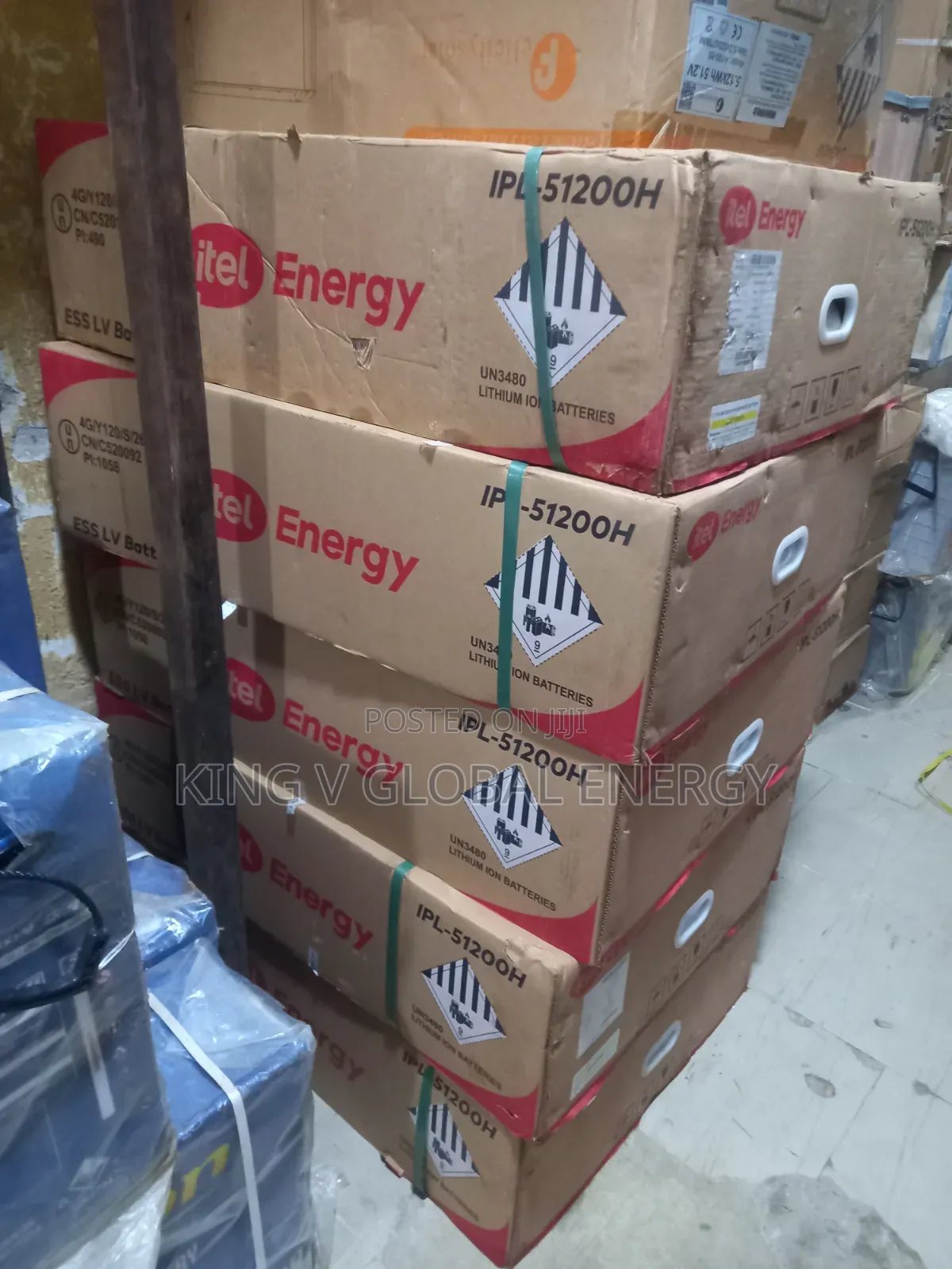 Itel Energy 10kwh/51.2v Lithium Iron Batteries