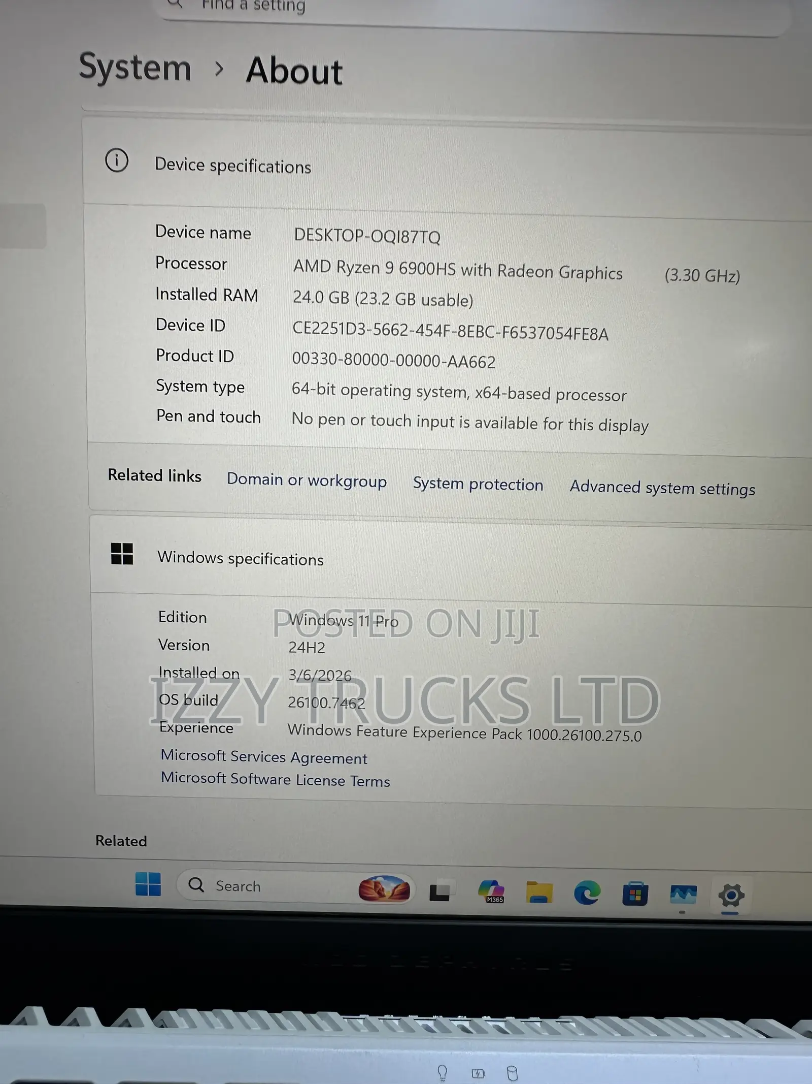 Laptop Asus ROG Zephyrus G14 24GB AMD Ryzen 9 SSD 1T