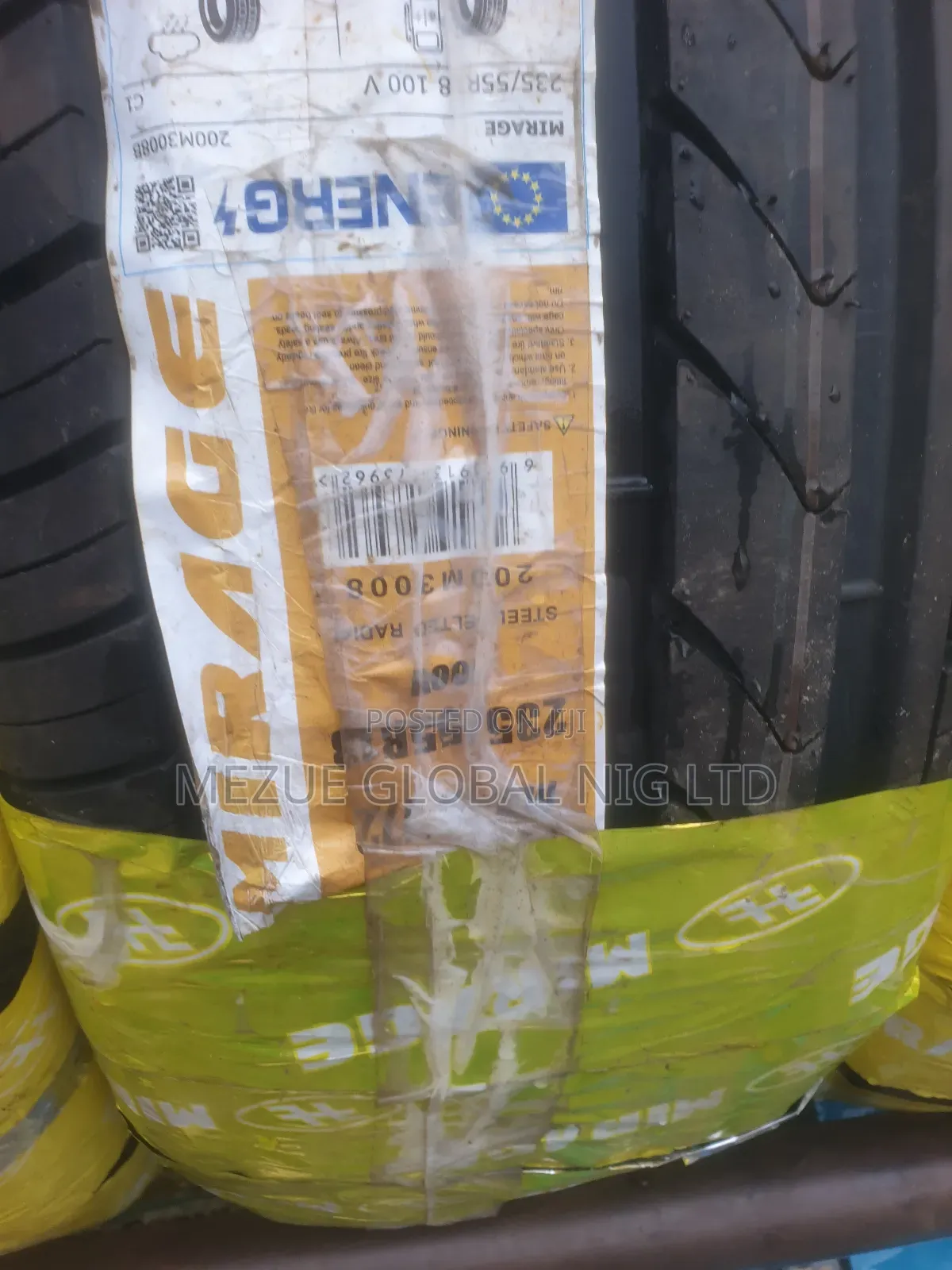 Mirage Tyre 235/55/18