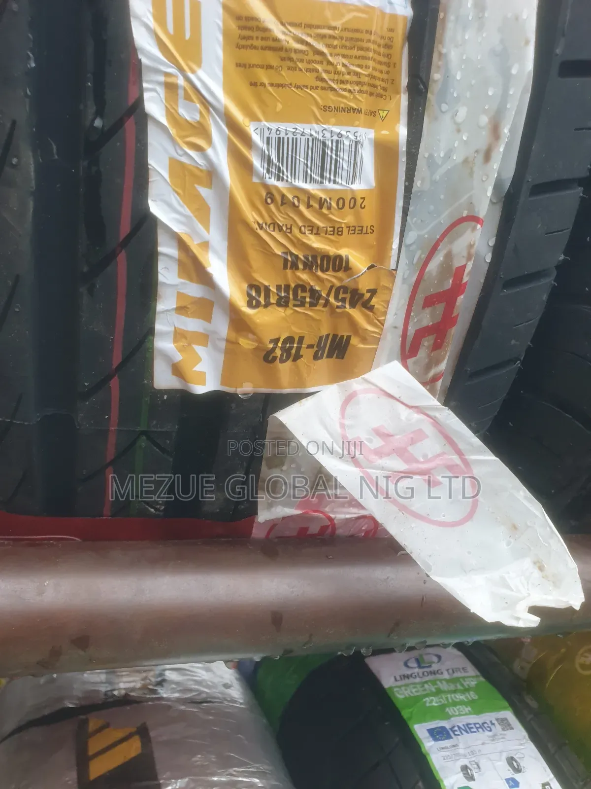 Mirage Tyre 235/55/18