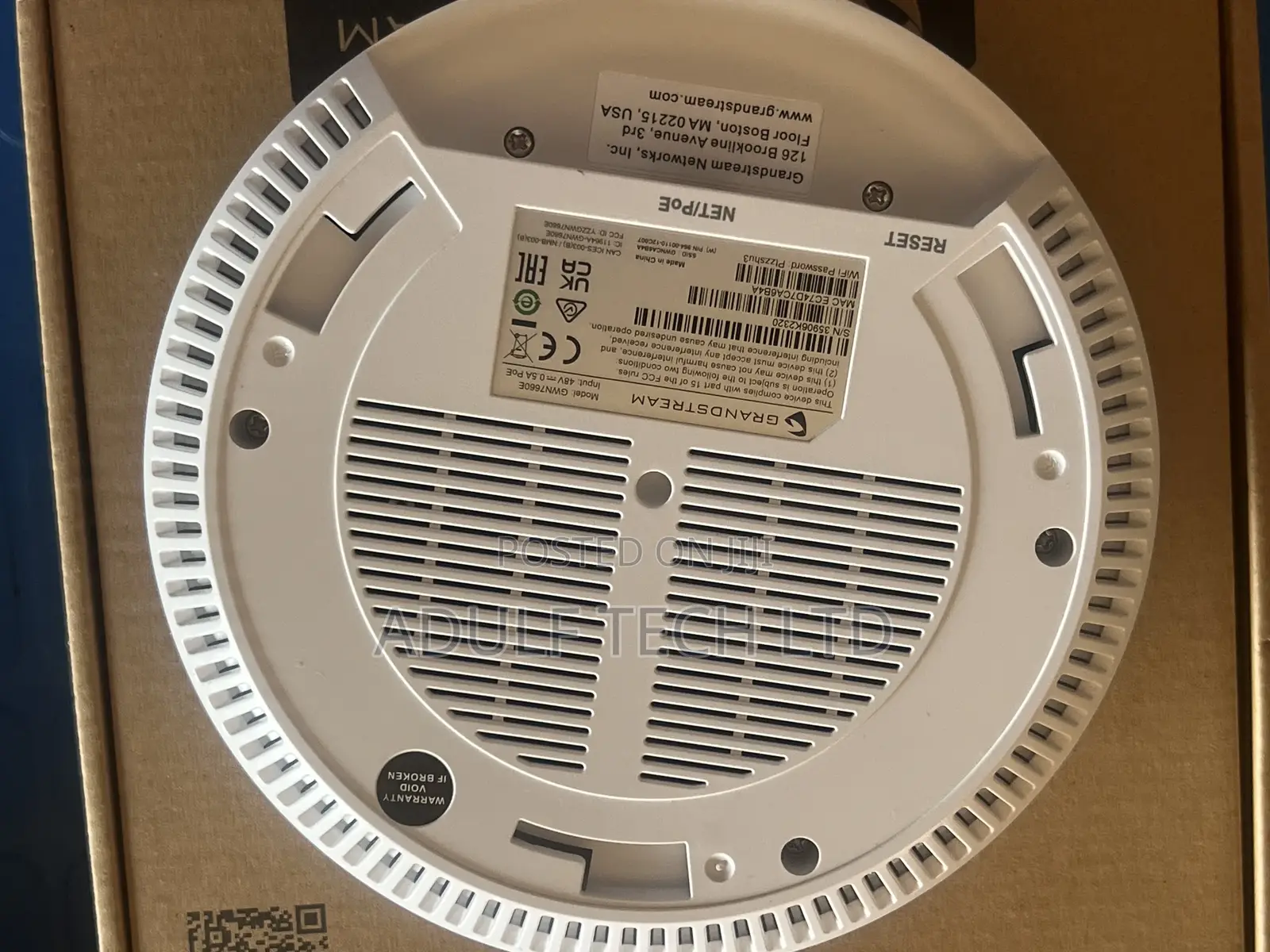 Grandstream Gwn7660e Wi-Fi 6