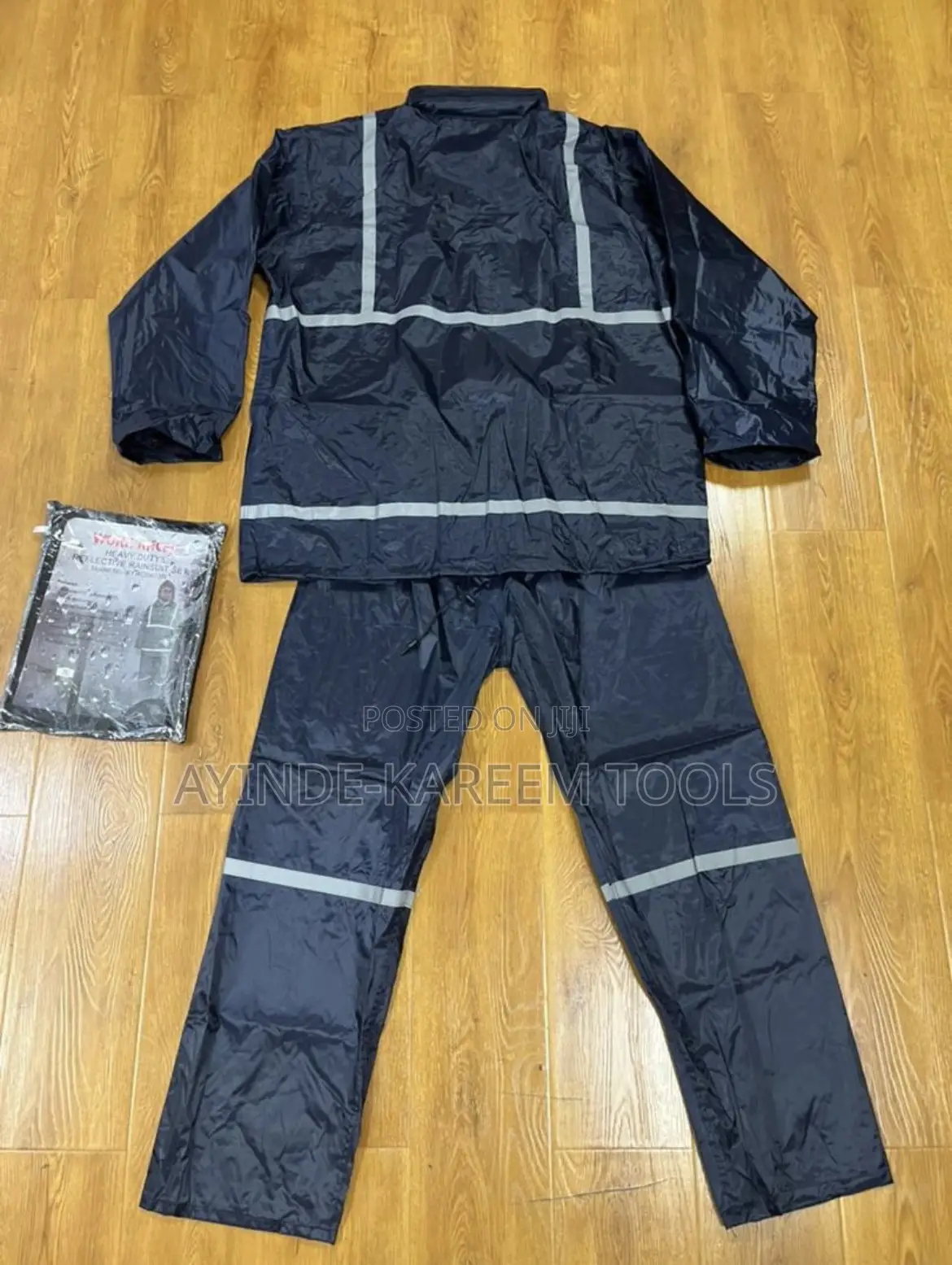 Up And Down Raincoat Without Reflector(Polyester)