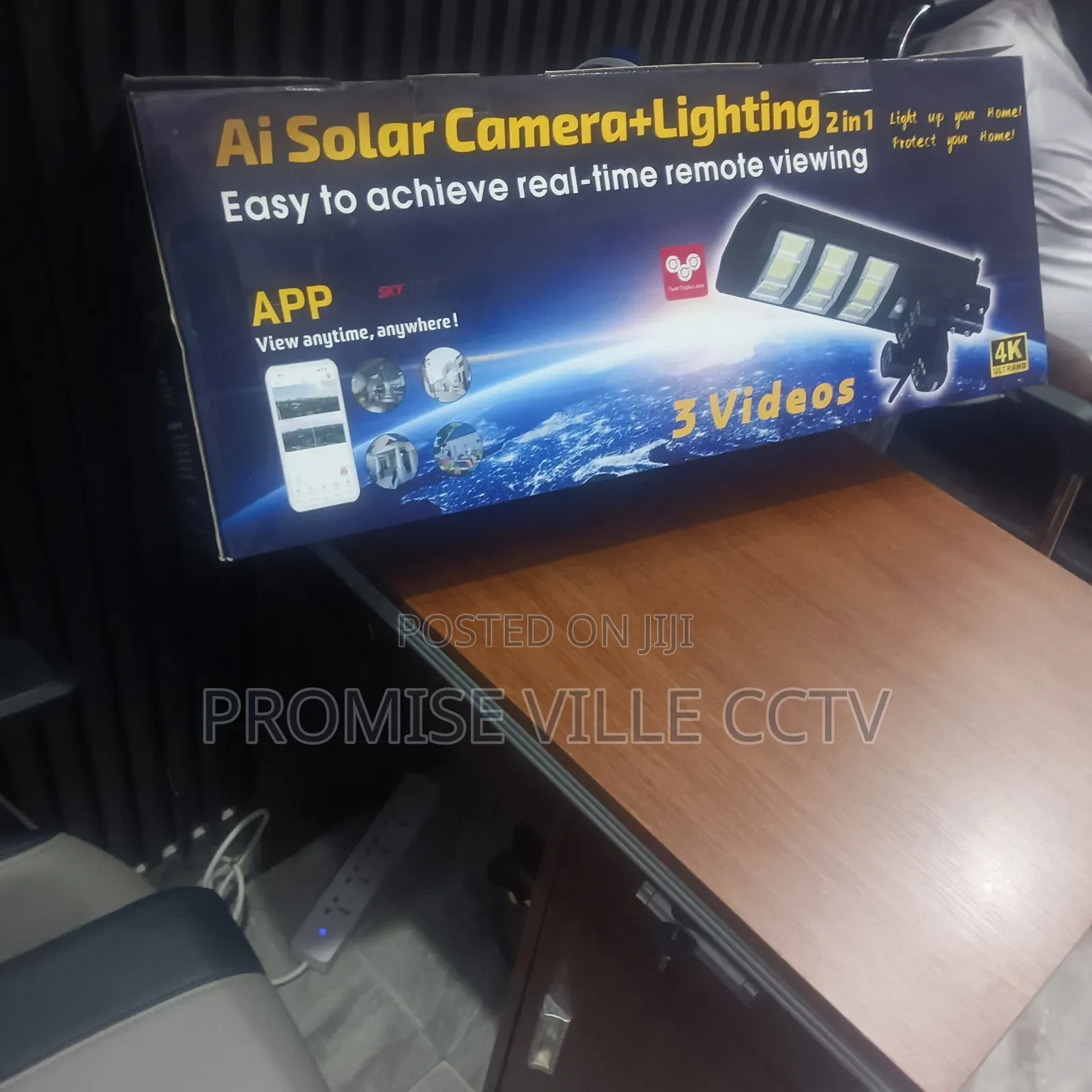 Solar Led Light Camera