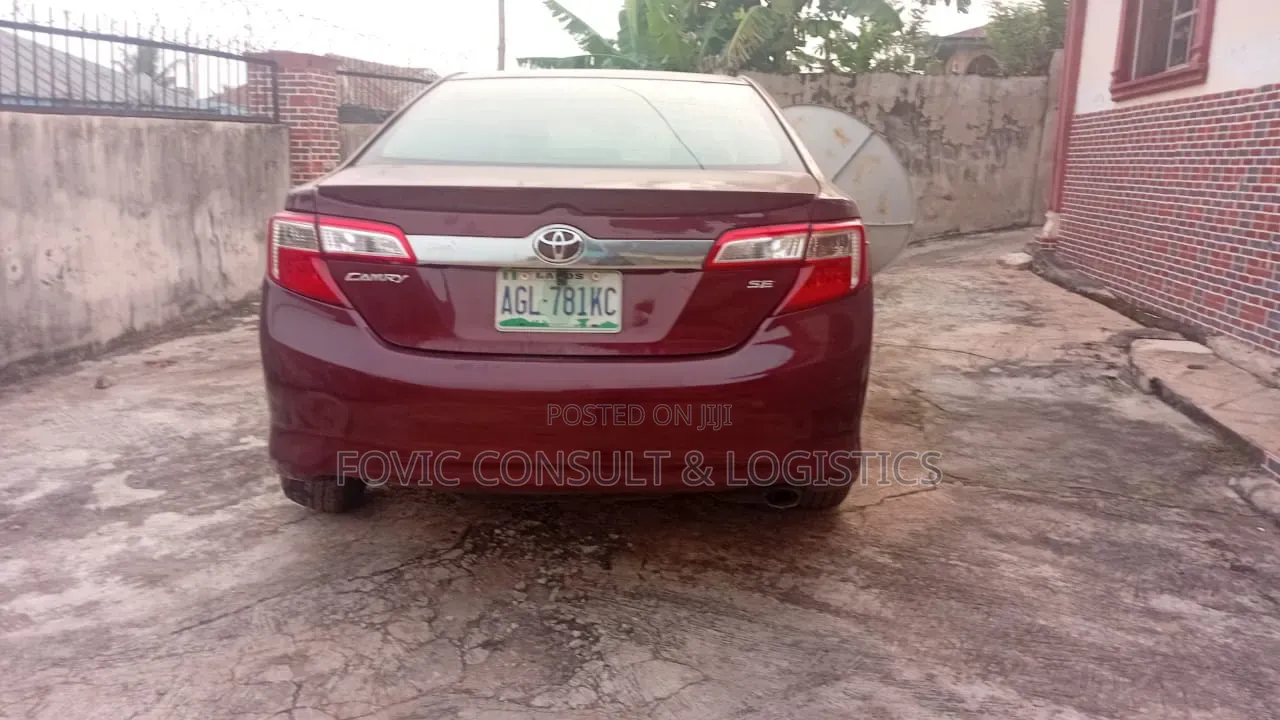 Toyota Camry 2012 Burgundy