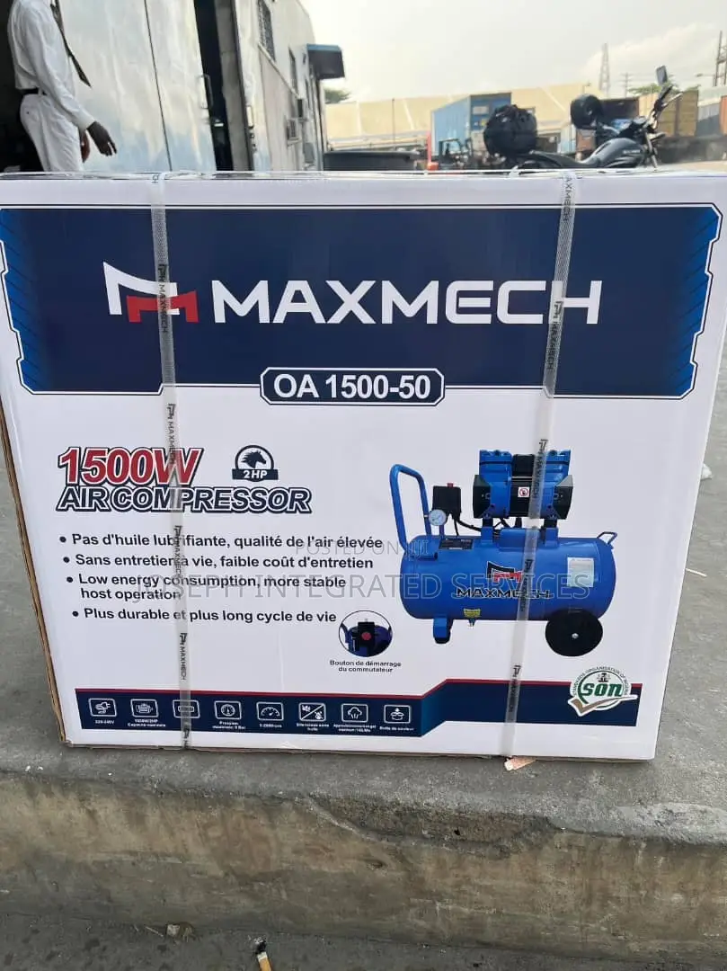 Maxmech Oa 1500-50 Oil-Less Air Compressor 50 Liter