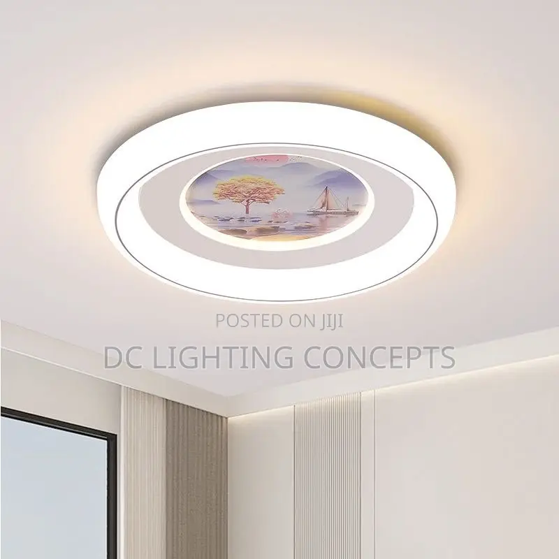 Modern Round Ultra-Thin Ceiling Light for Living Room, Bedroom Decor.