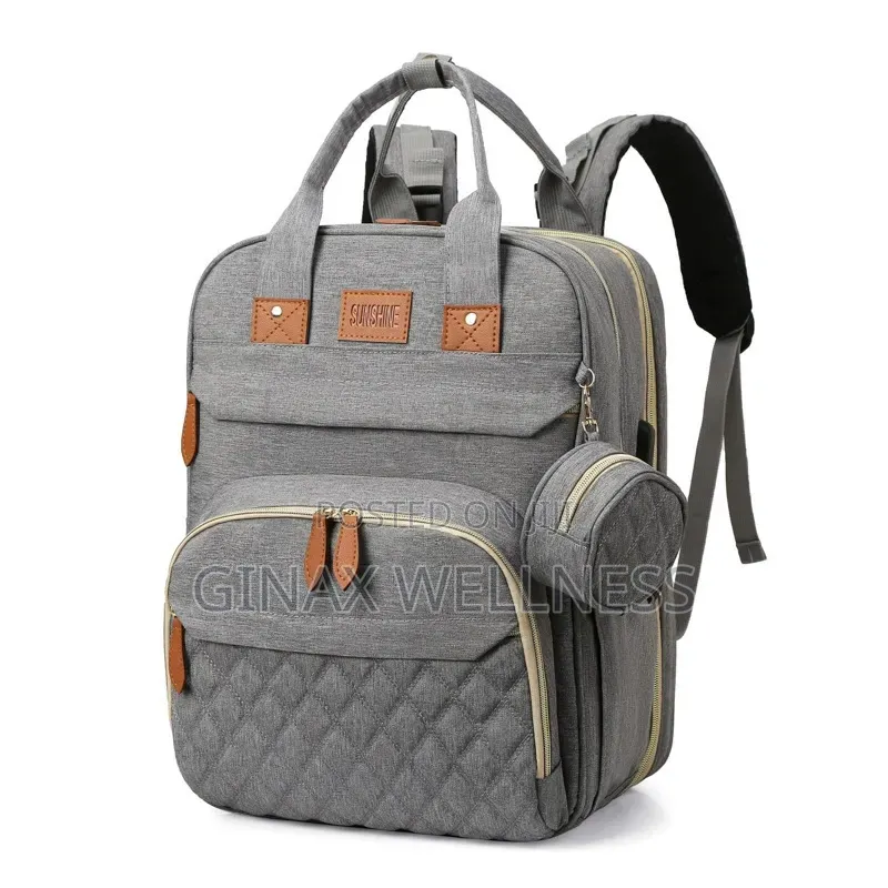 Multifunctional Baby Bed Backpack And Organizer With Usb Port And Net