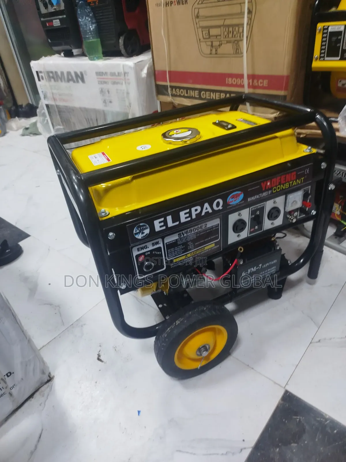ELEPAQ SV6800 4.5KVA Generator for Homes and Businesses