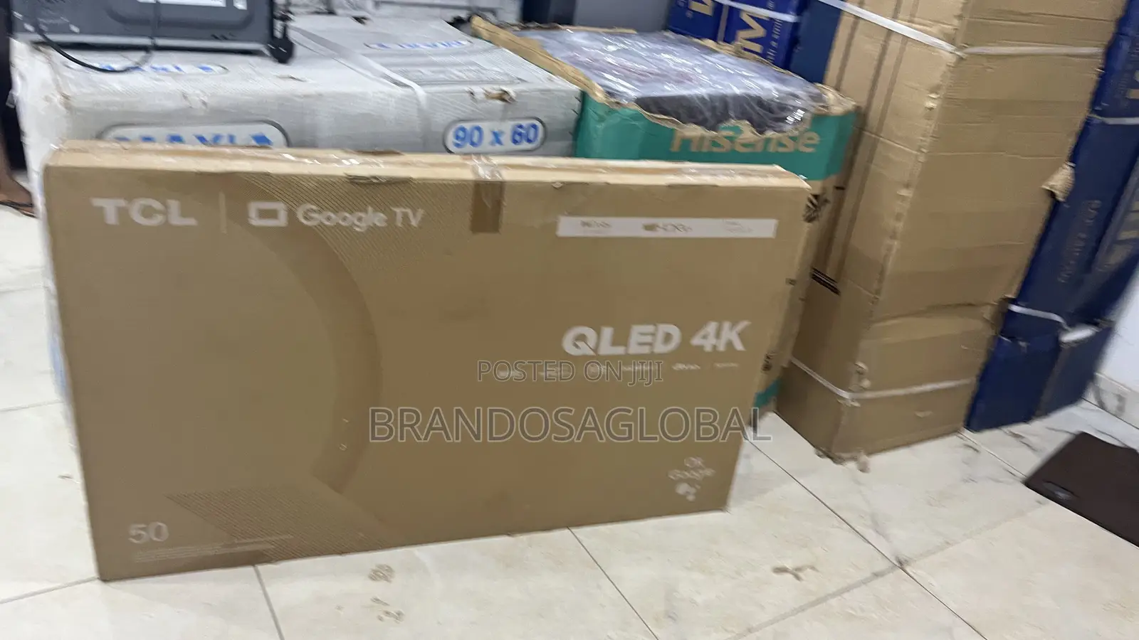 TCL 50 Inch Google Smart Tv – Ultra Hd Qled Display