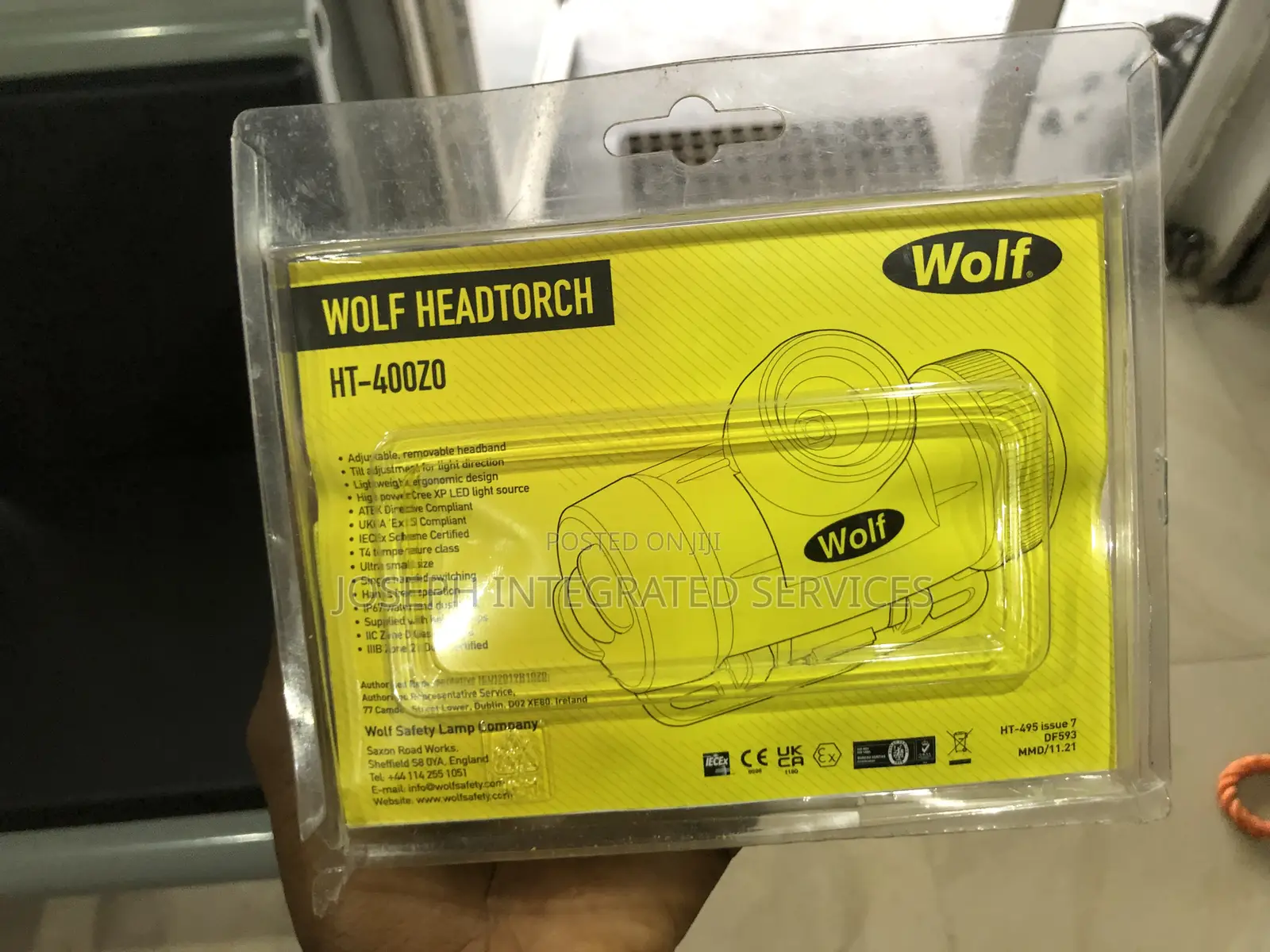 Wolf Ht-400zo Headtorch
