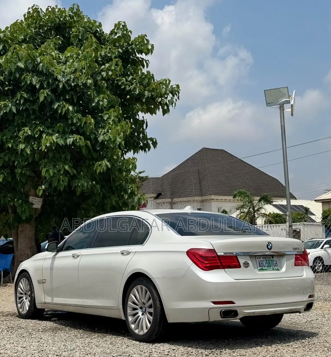 BMW 760 2009 White