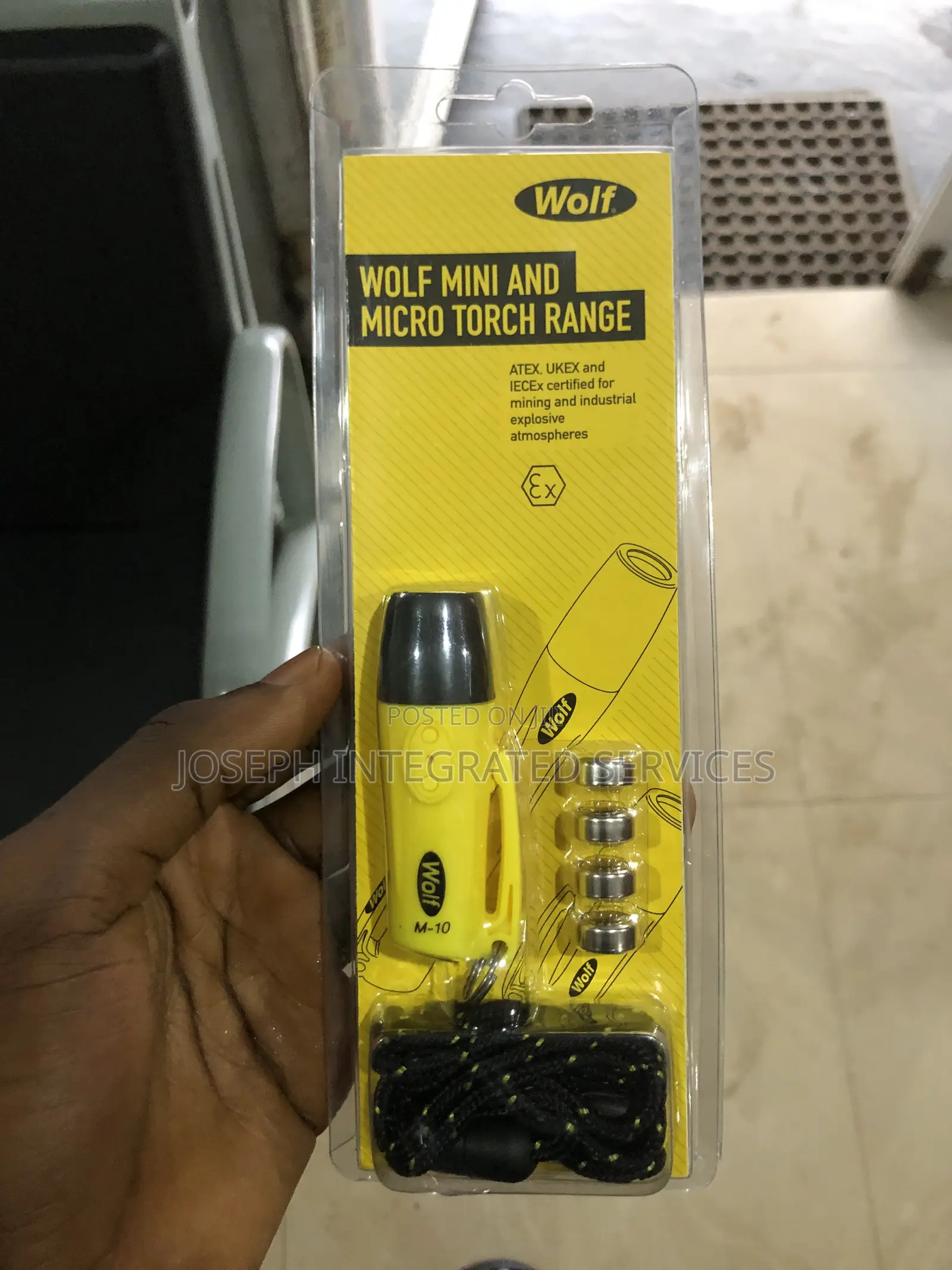 Wolf Safety M-10 Led Pocket Torch