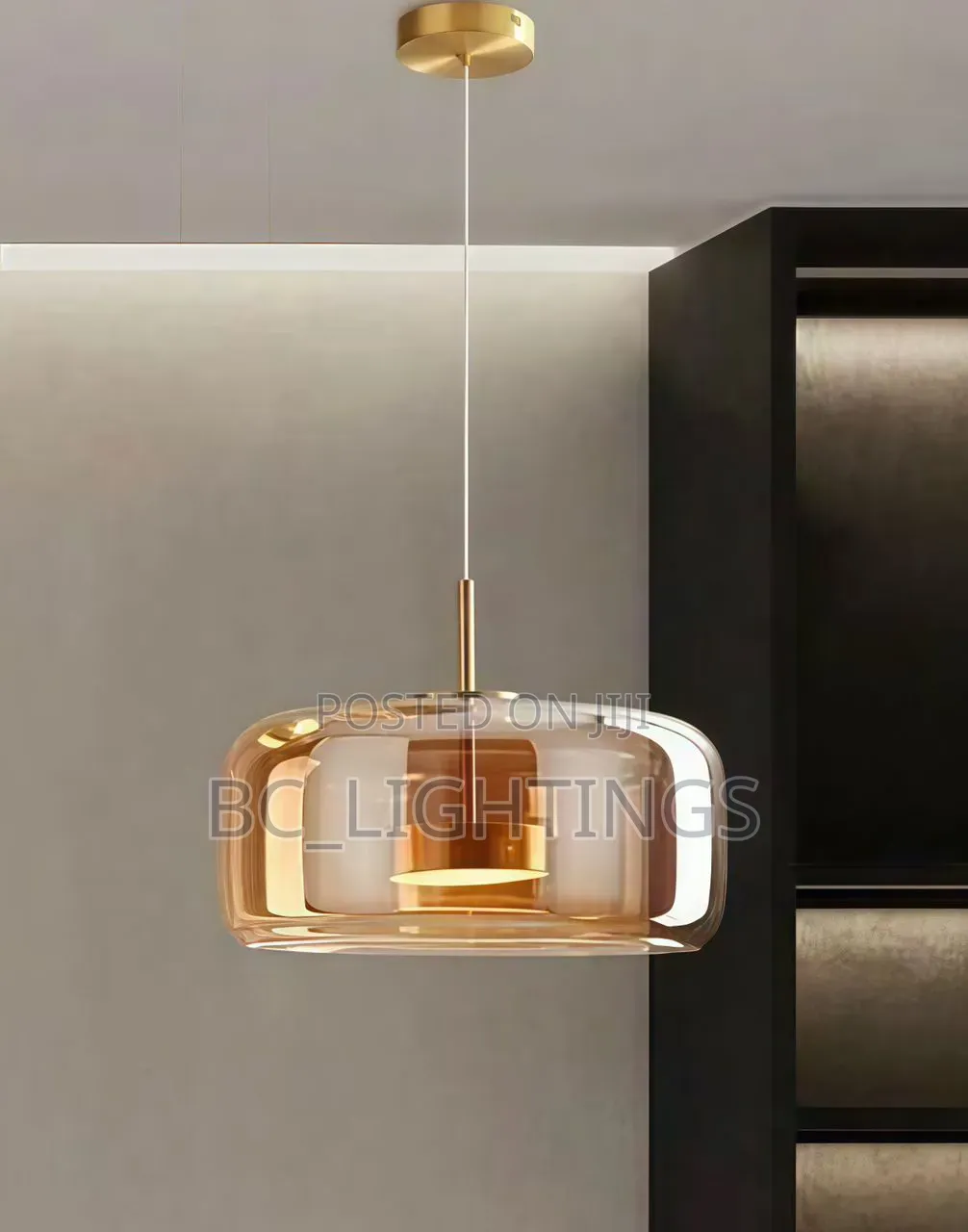 Glass Pendant Light for Livingroom Bedroom Restaurant Bar Hotel Light