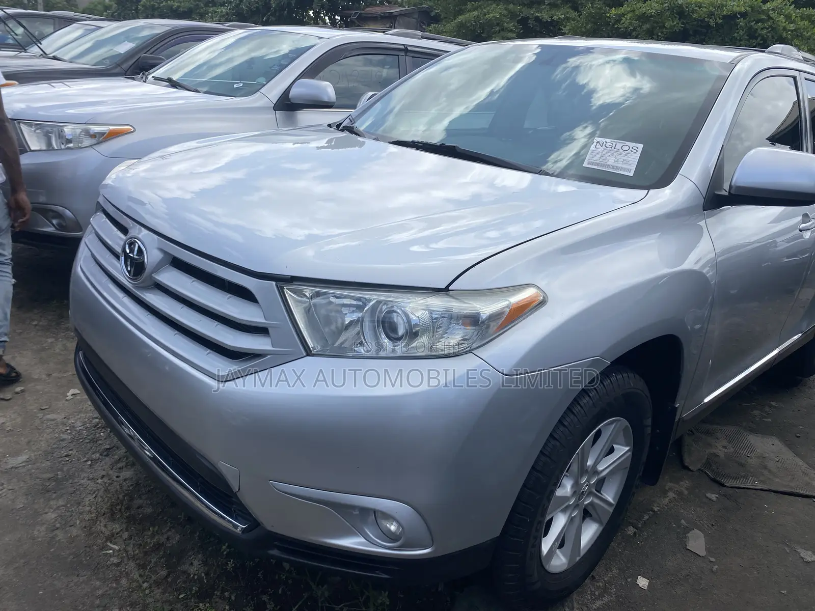 Toyota Highlander Limited 3.5l 4WD 2013 Silver