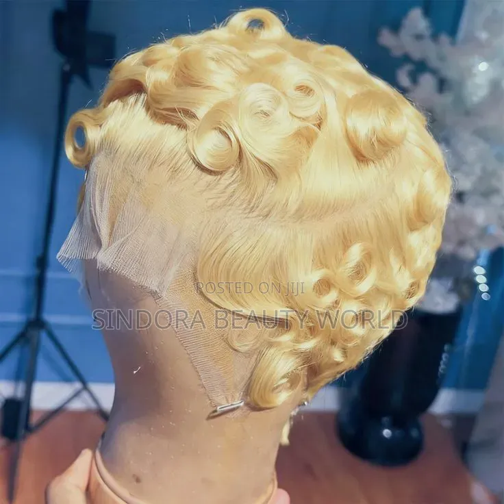 Luxury Vietnamese Tiwa Wig Blonde  Color 