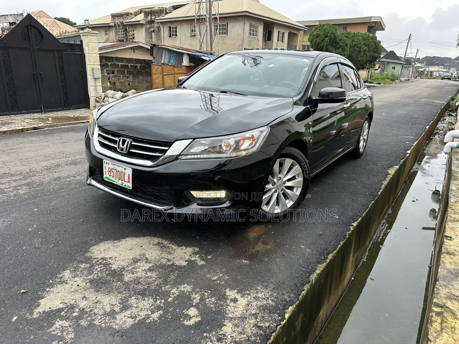 Honda Accord EX-L w/Navigation 4dr Sedan (2.4L 4cyl CVT) 2015 Black