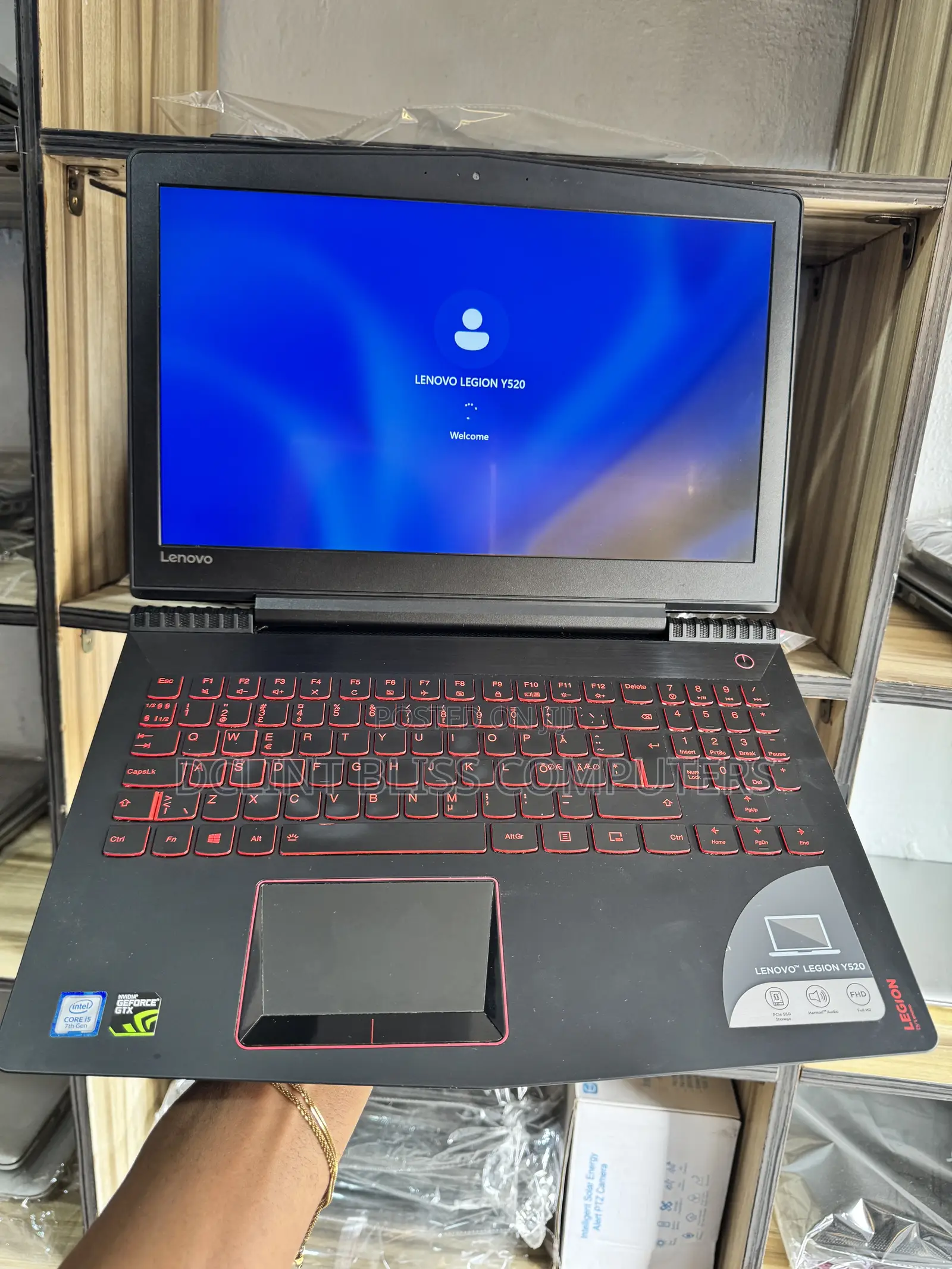 Laptop Lenovo Legion Y520 16GB Intel Core i7 SSD 512GB