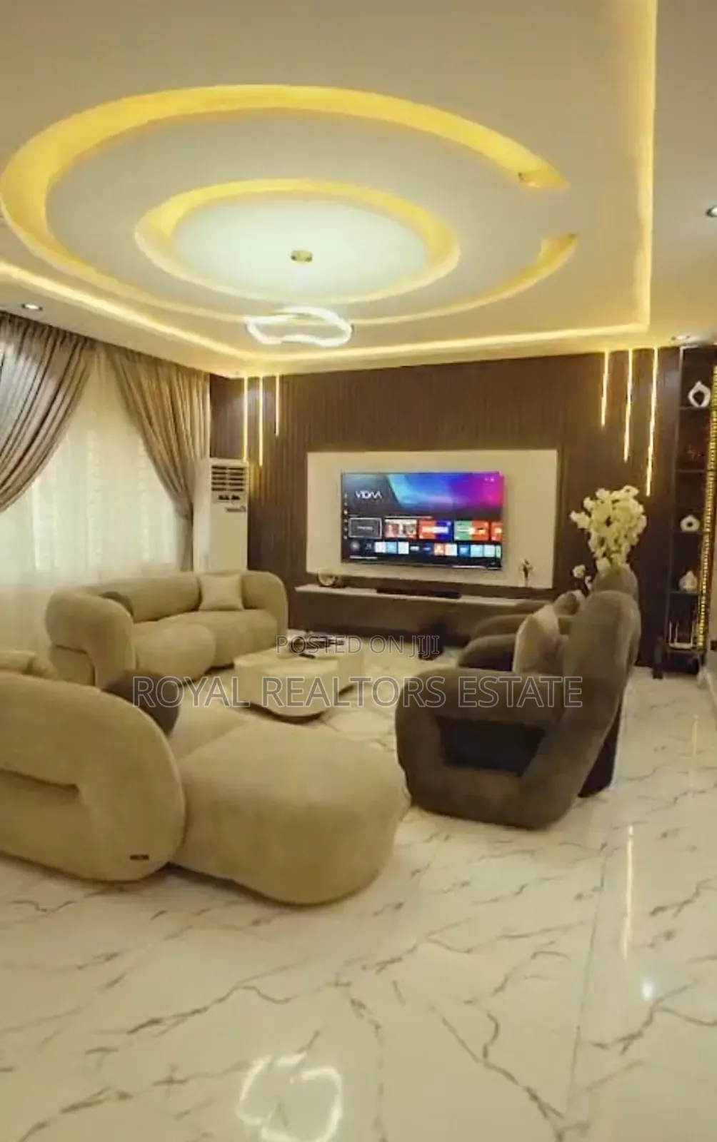 Furnished 3bdrm Apartment in Katampe (Main) for rent