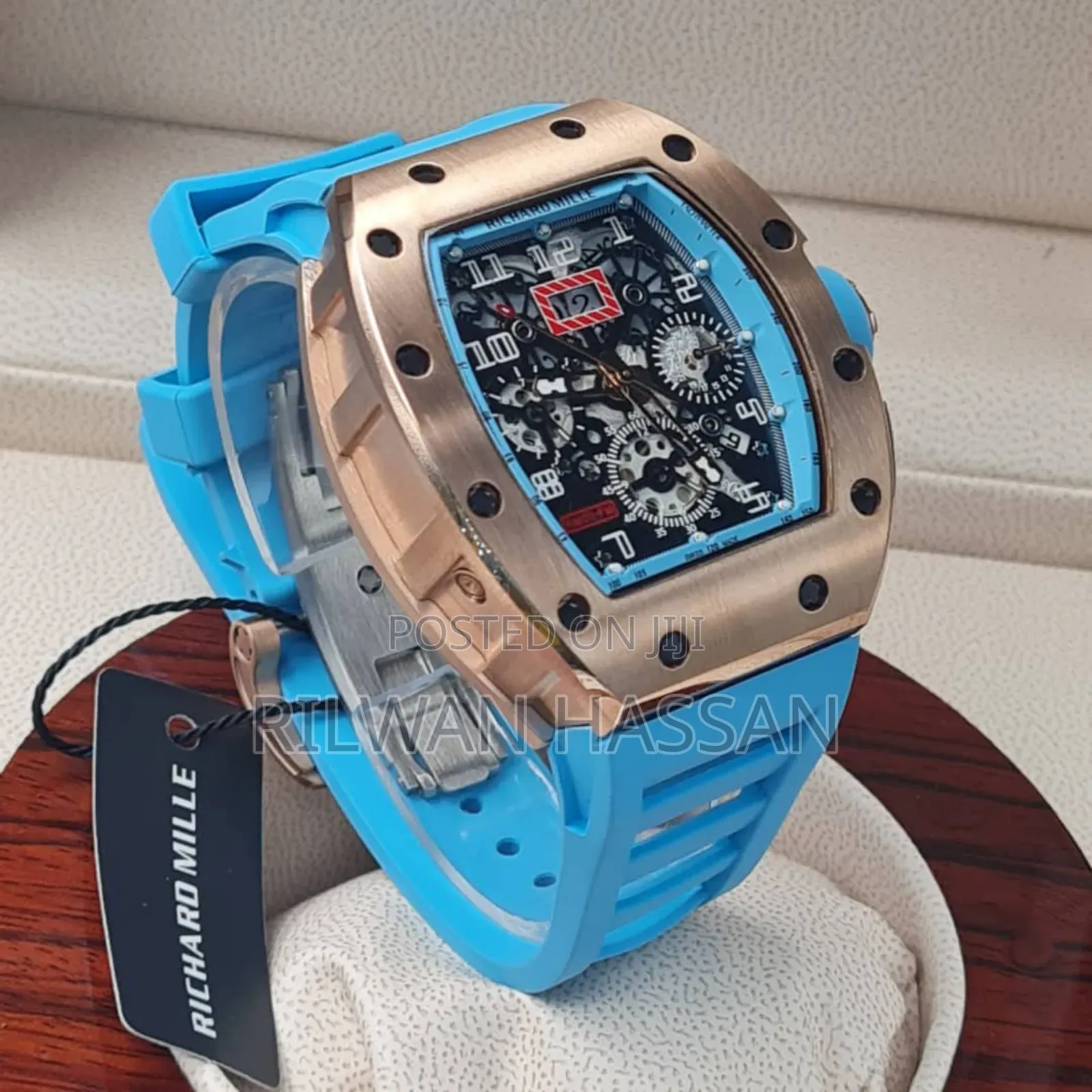 Original Richard Mille Automatic Rubber Strap