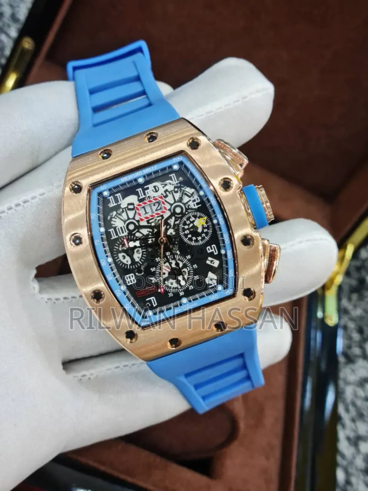Original Richard Mille Automatic Rubber Strap