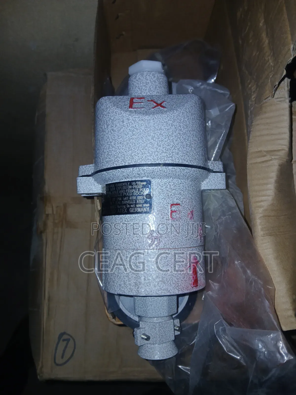 Industrial Atex Male And Female Plug