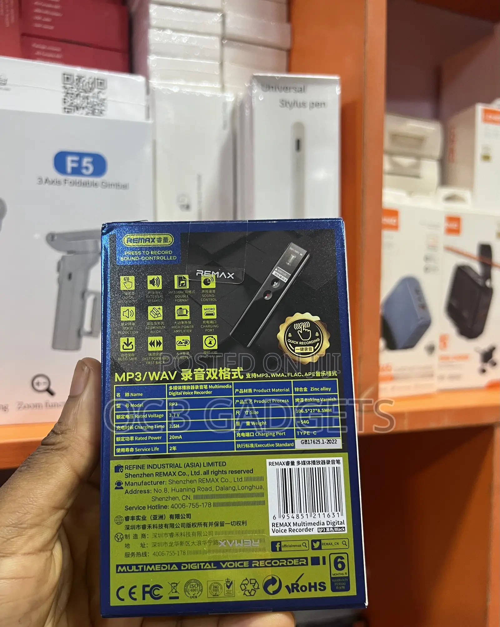 Remax Voice Recorder