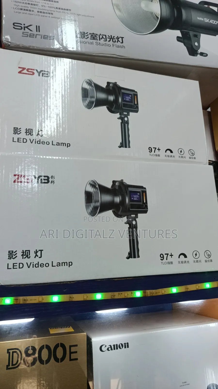 Zsyb Video Light Lamp