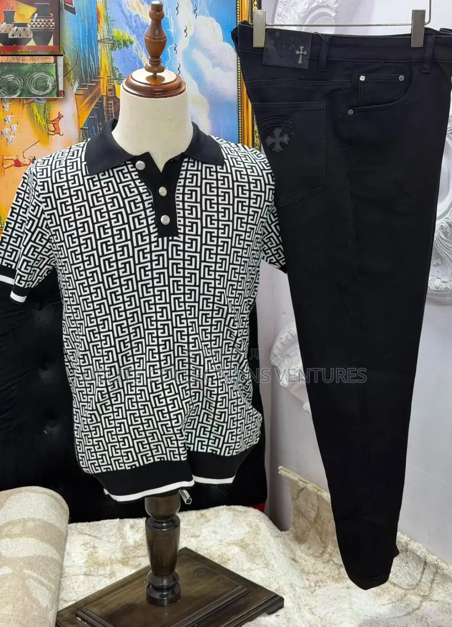 *High Quality Luxury Design Balmain Polo Available Now in Store