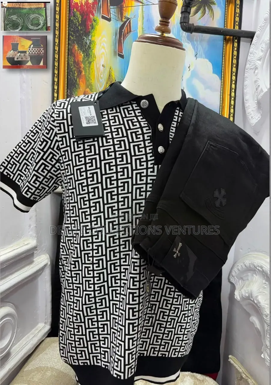 *High Quality Luxury Design Balmain Polo Available Now in Store