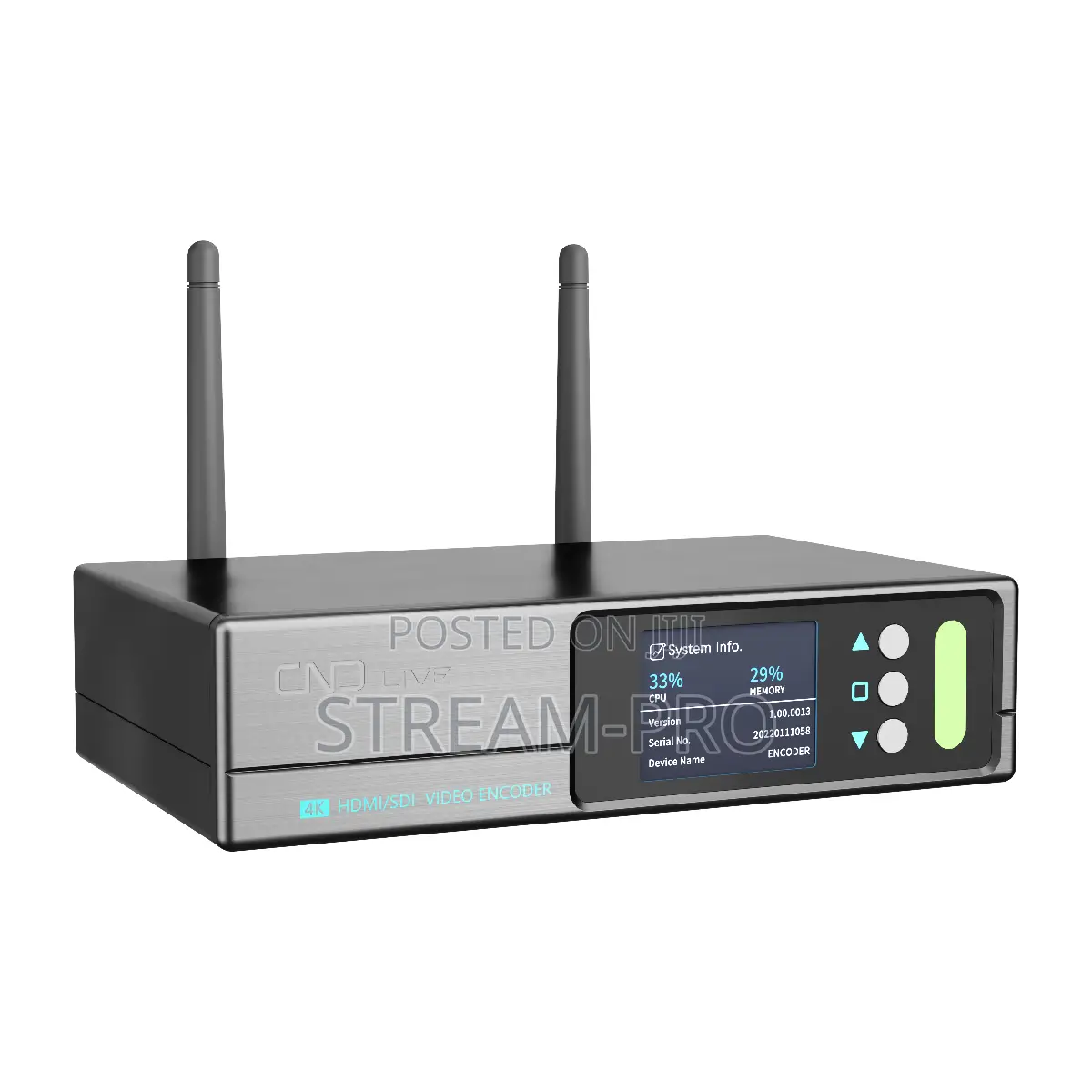 Cndlive C6 Dual-Channel Hdmi Sdi Video Encoder and Recorder