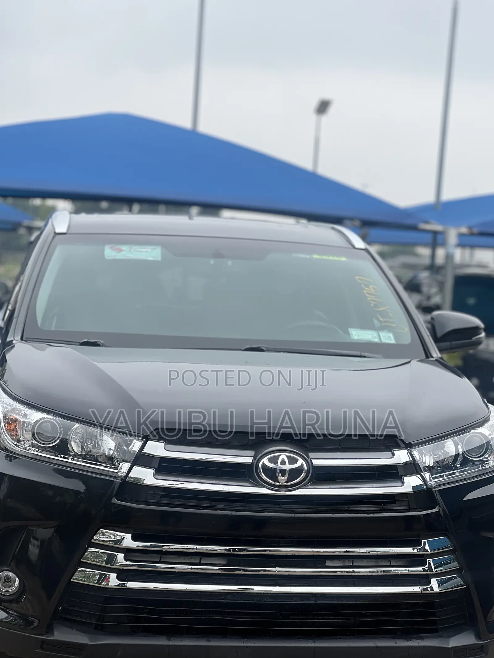 Toyota Highlander Limited 4x4 V6 (3.5L 6cyl 8A) 2018 Black