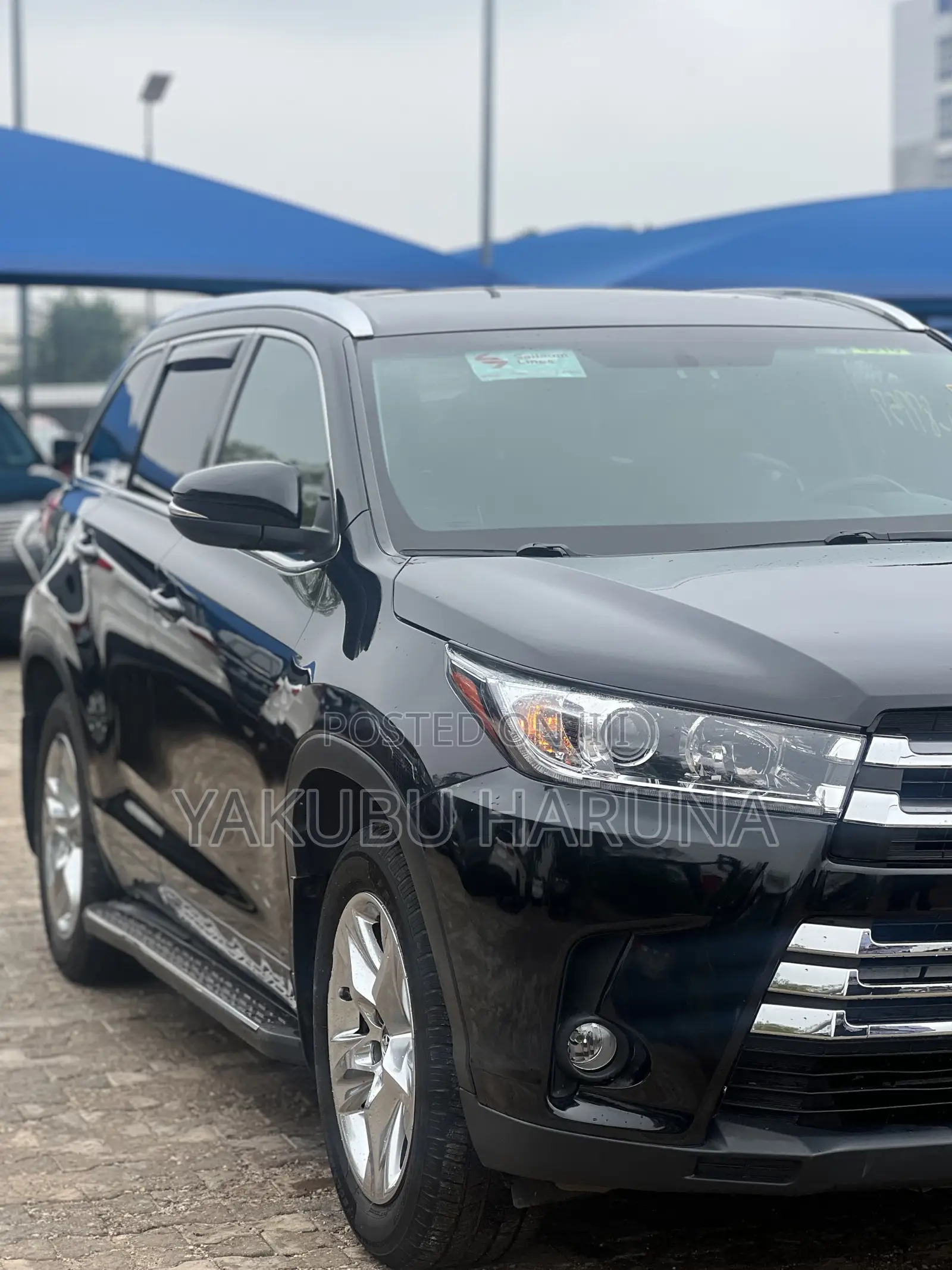 Toyota Highlander Limited 4x4 V6 (3.5L 6cyl 8A) 2018 Black
